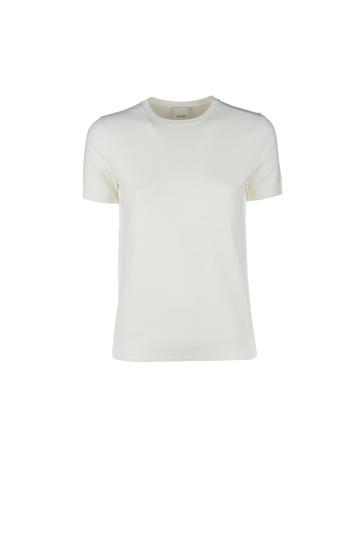 Calvin Klein T-shirt In Egret