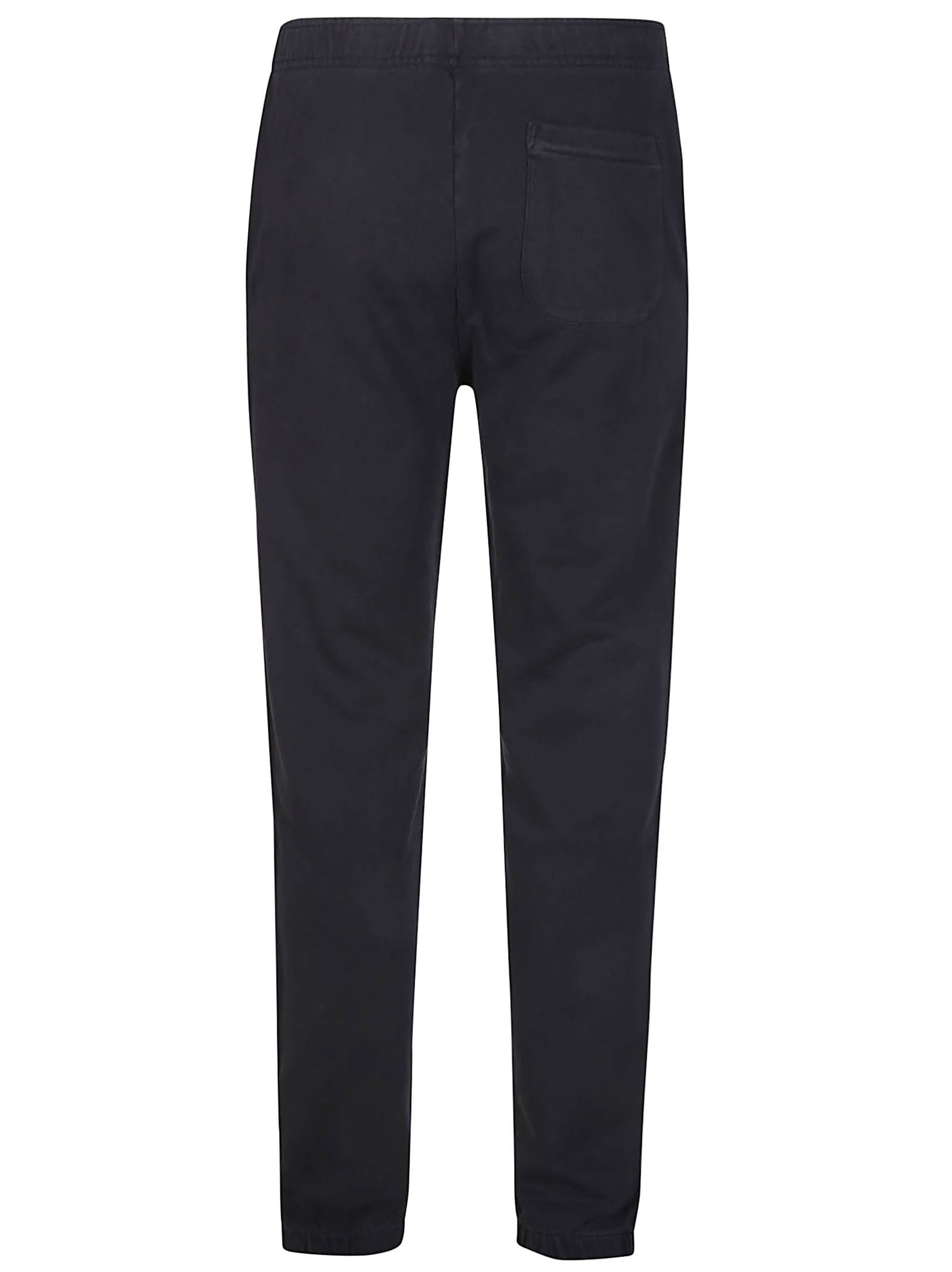 Shop Polo Ralph Lauren Terry Athletic Pant In Faded Black