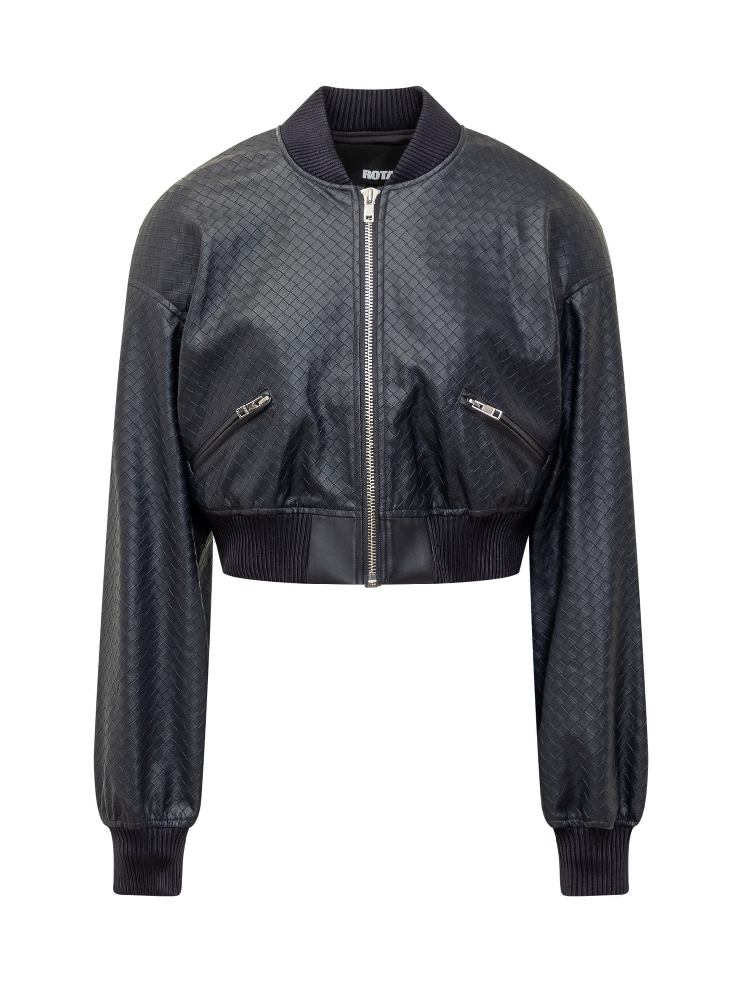 Shop Rotate Birger Christensen Jacket In Sky Caption Dark Blue