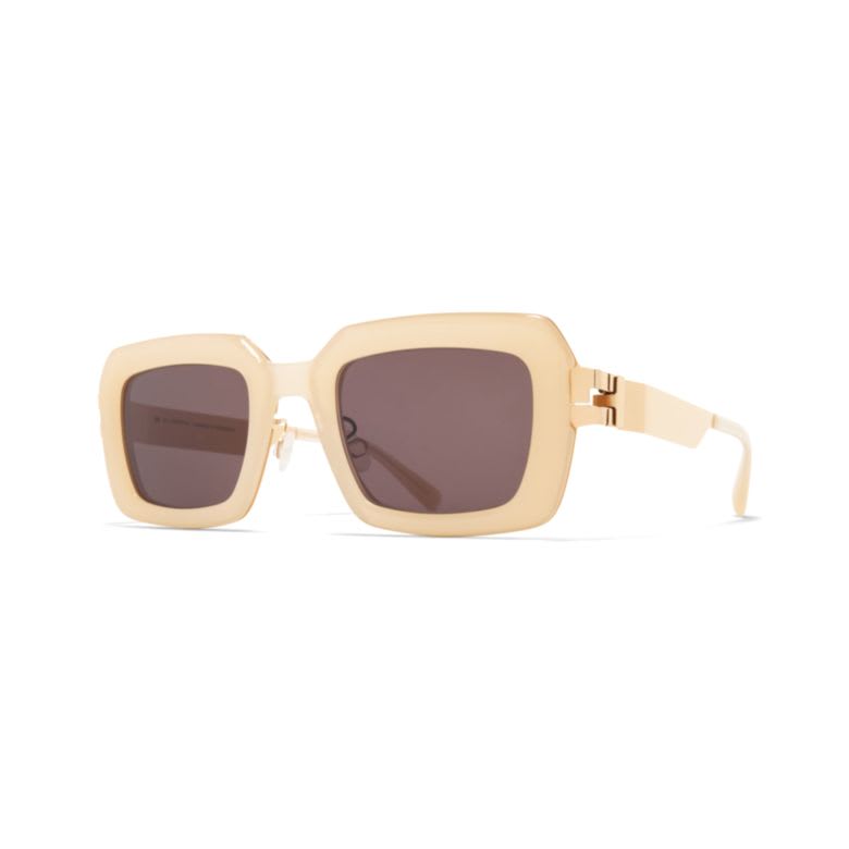 Mykita Una916 A87 Champagne Gold Bl In Brown