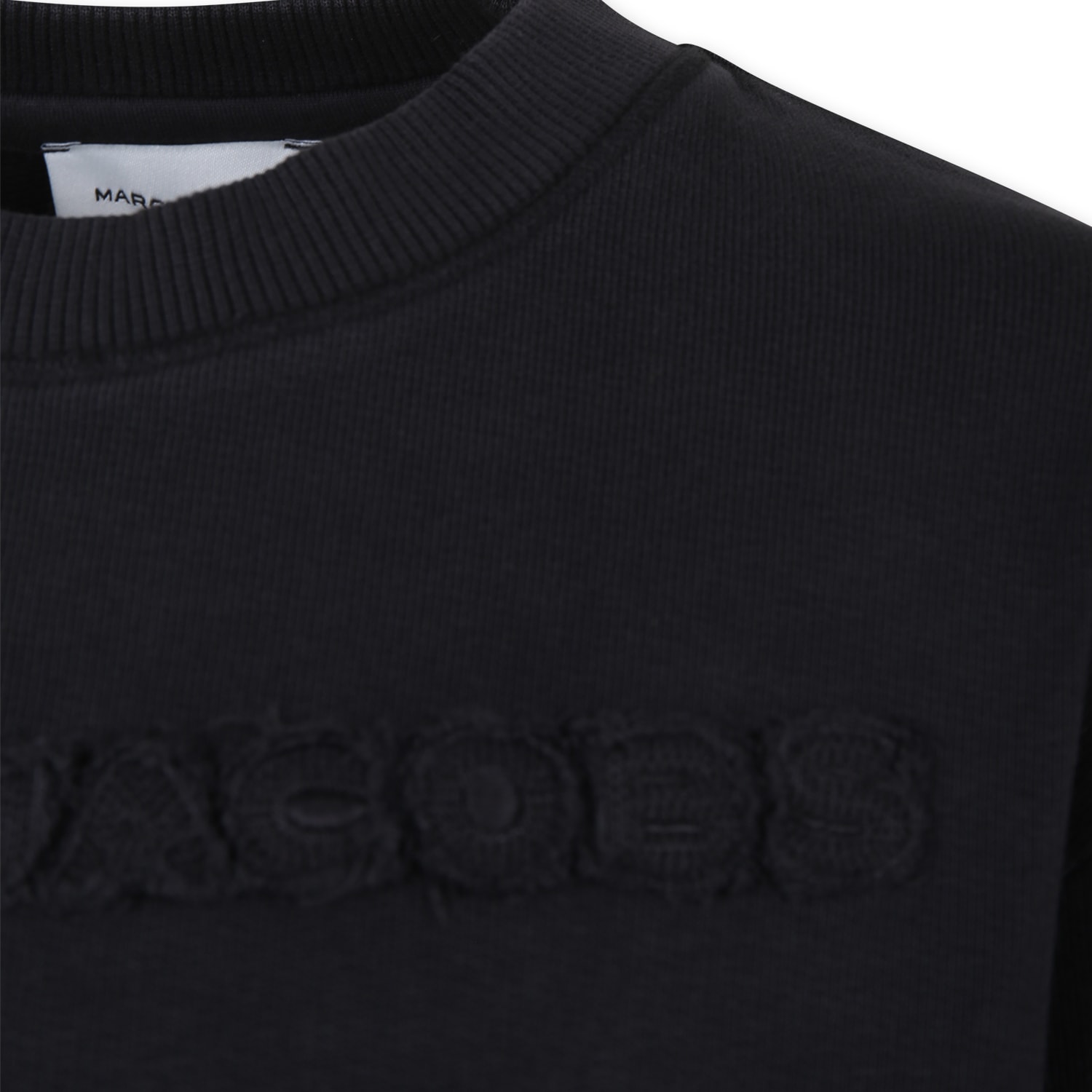 Marc Jacobs Branded Sweatshirt In Black