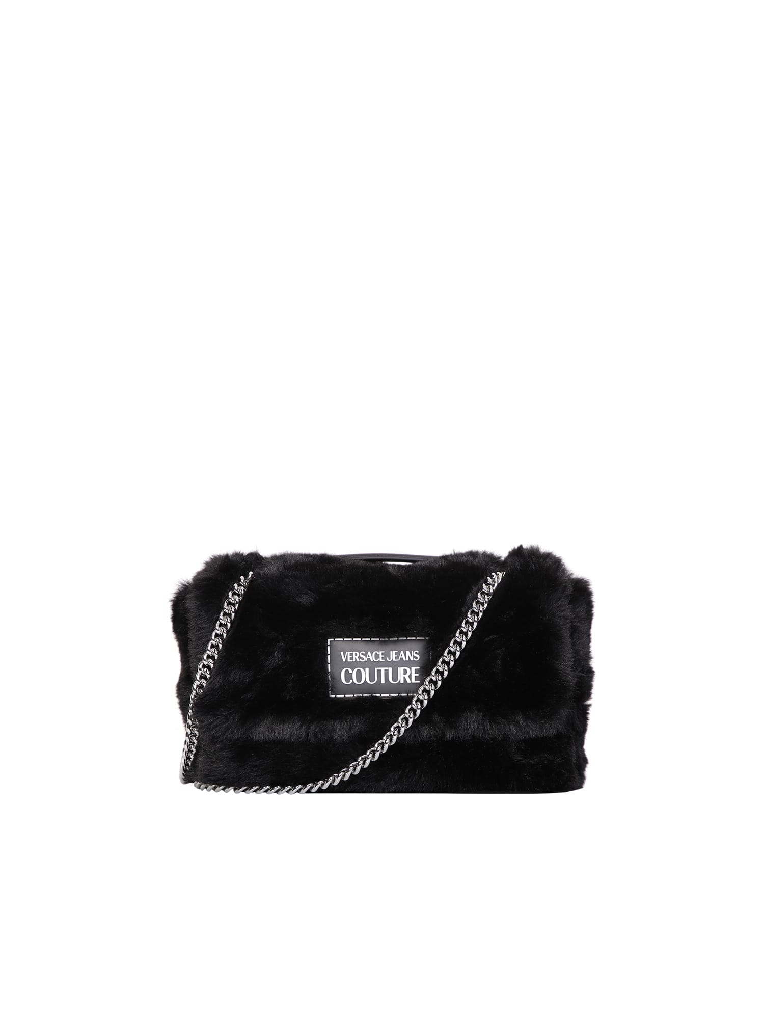 Versace Jeans Couture Fluffy Bag Black