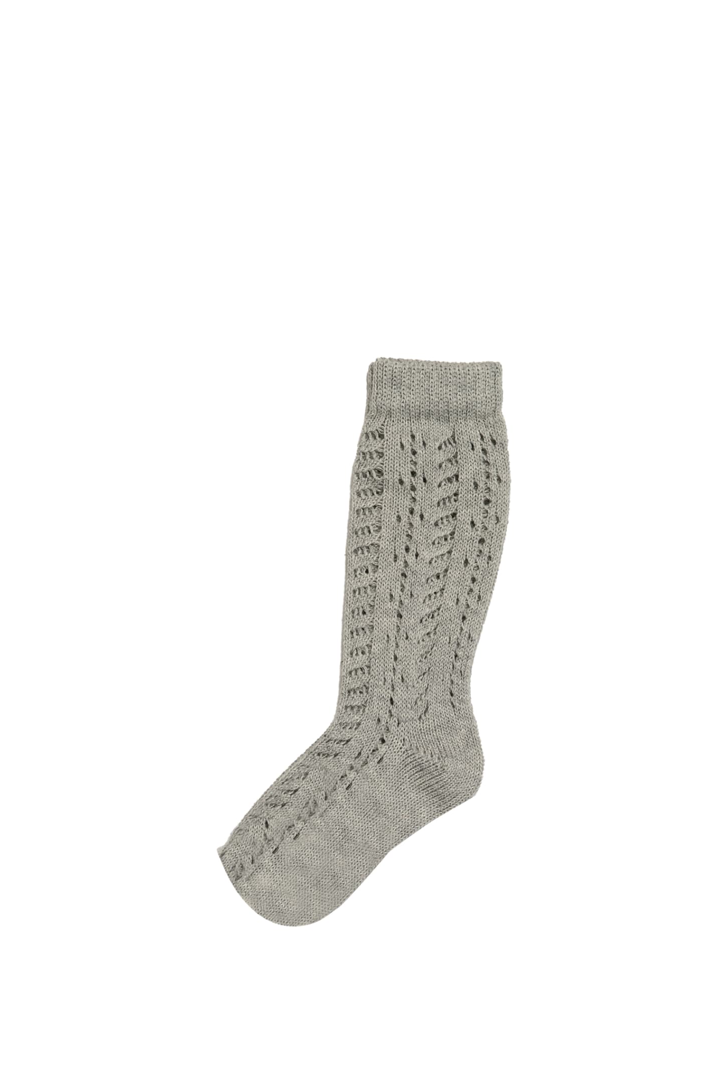 Shop Story Loris Cotton Socks In Grey