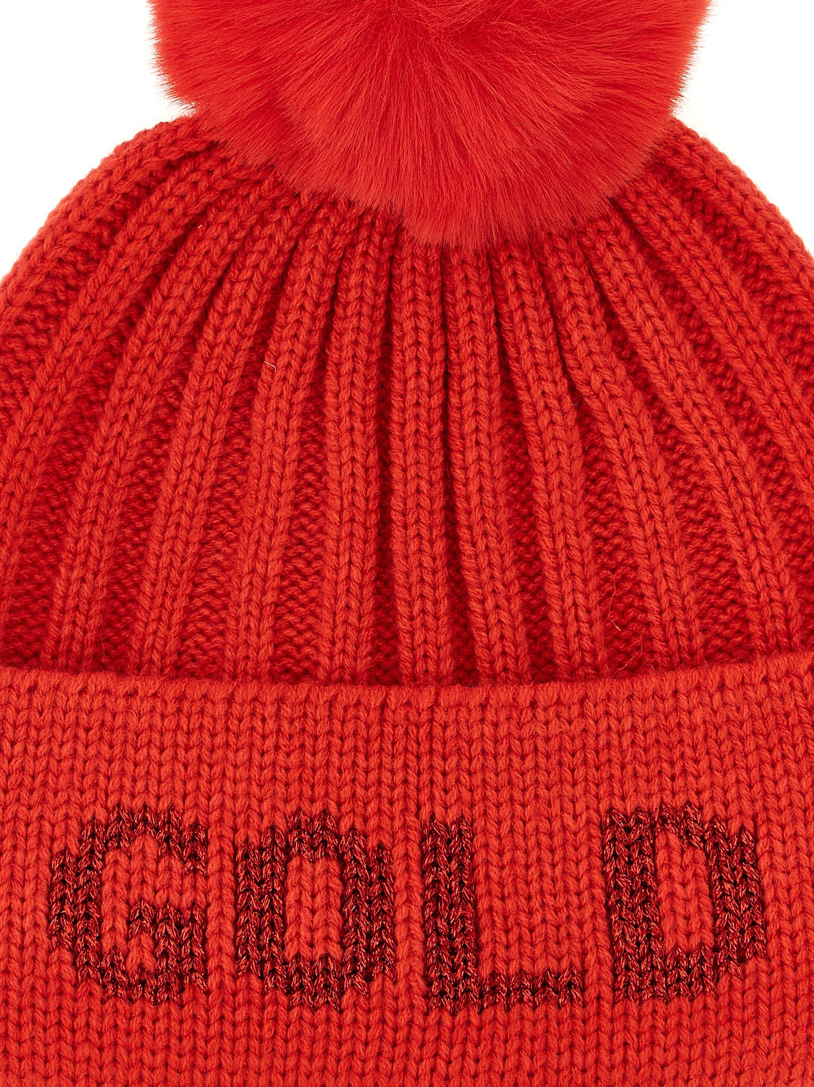 Goldbergh Hodd Cap In Red