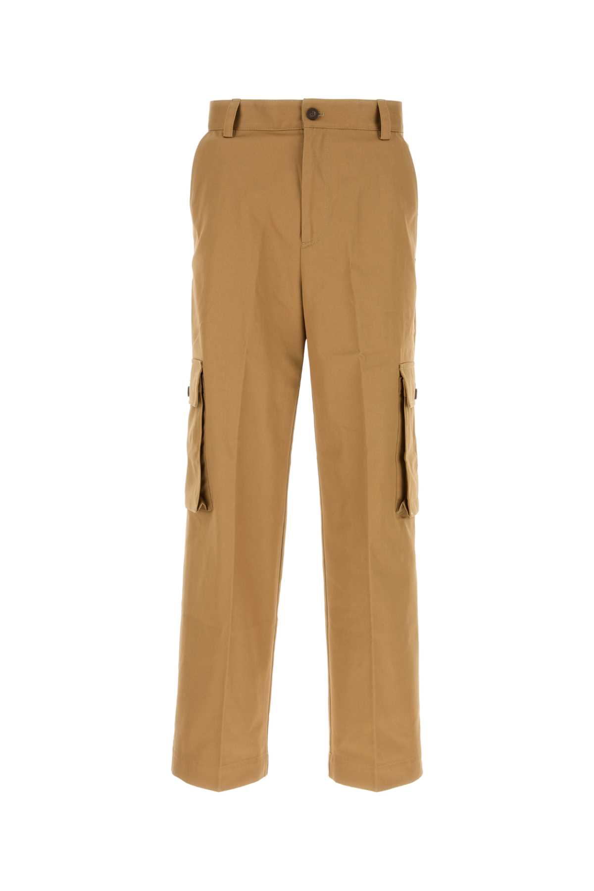 Maison Kitsuné Camel Cotton Cargo Pant