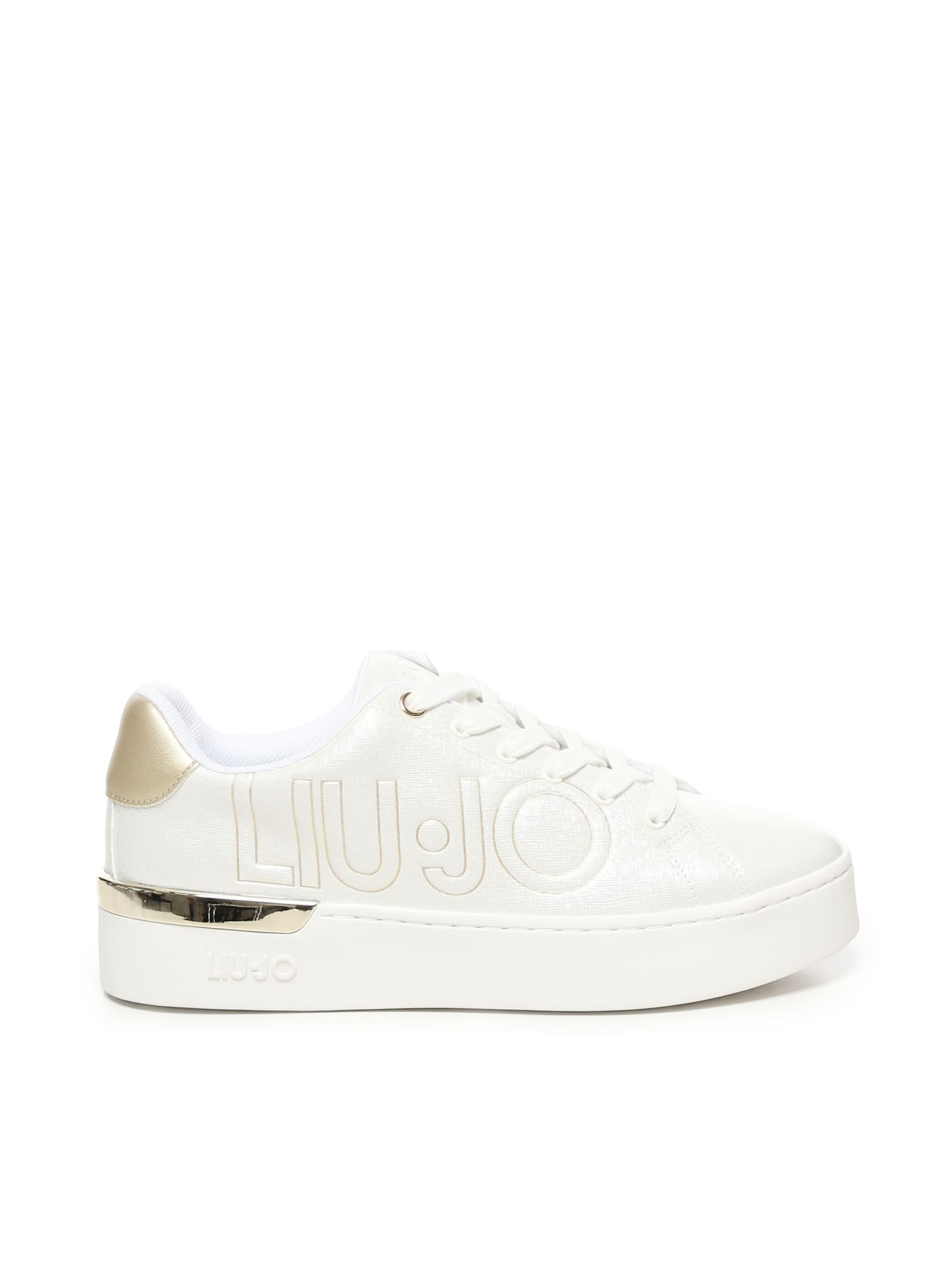Liu •jo Saffiano Trainer With Logo