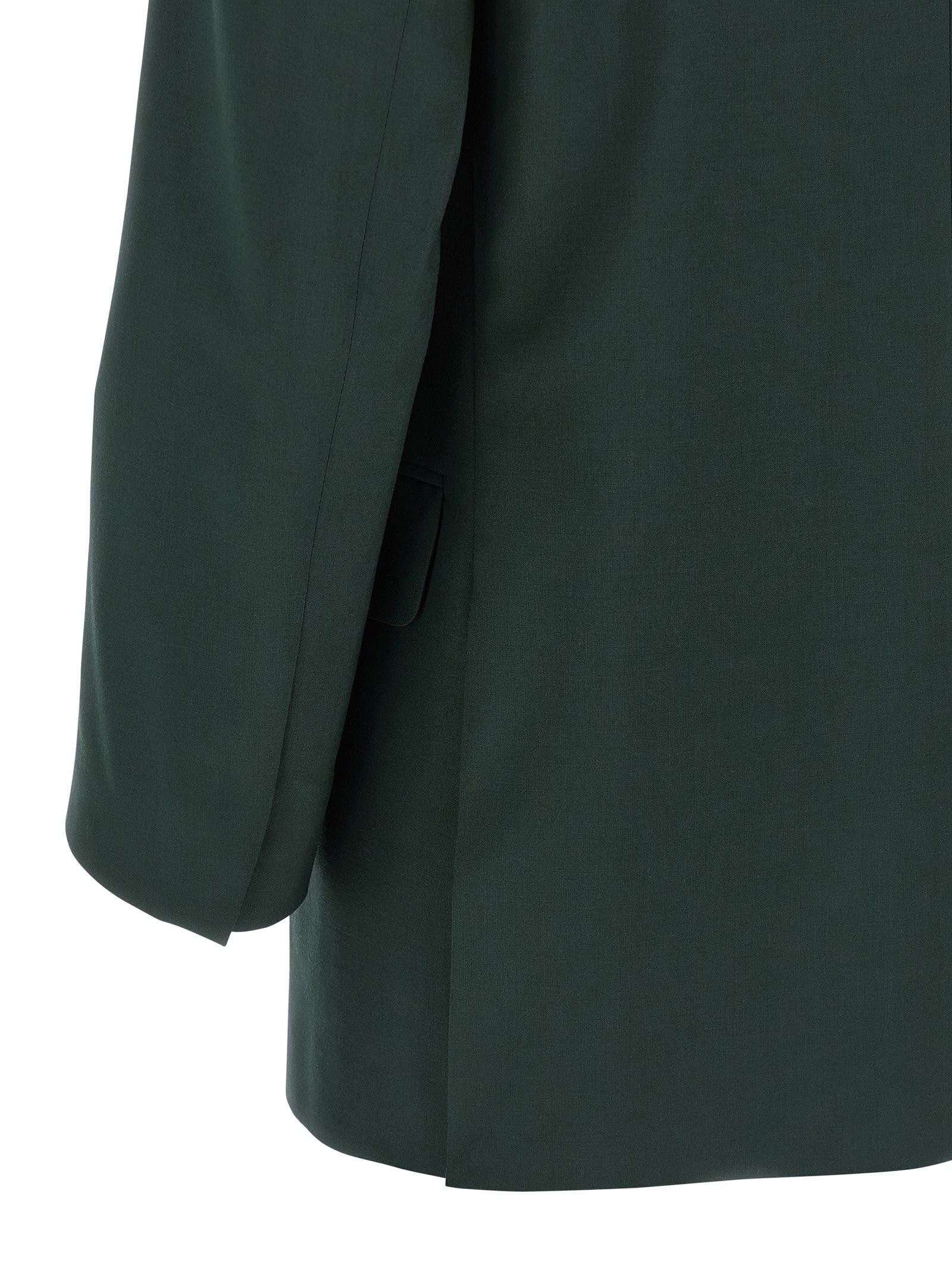 Dries Van Noten Basti Blazer In Green
