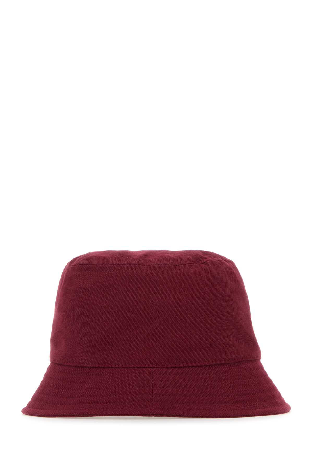 Shop Isabel Marant Burgundy Cotton Haley Bucket Hat In Raspberryecru
