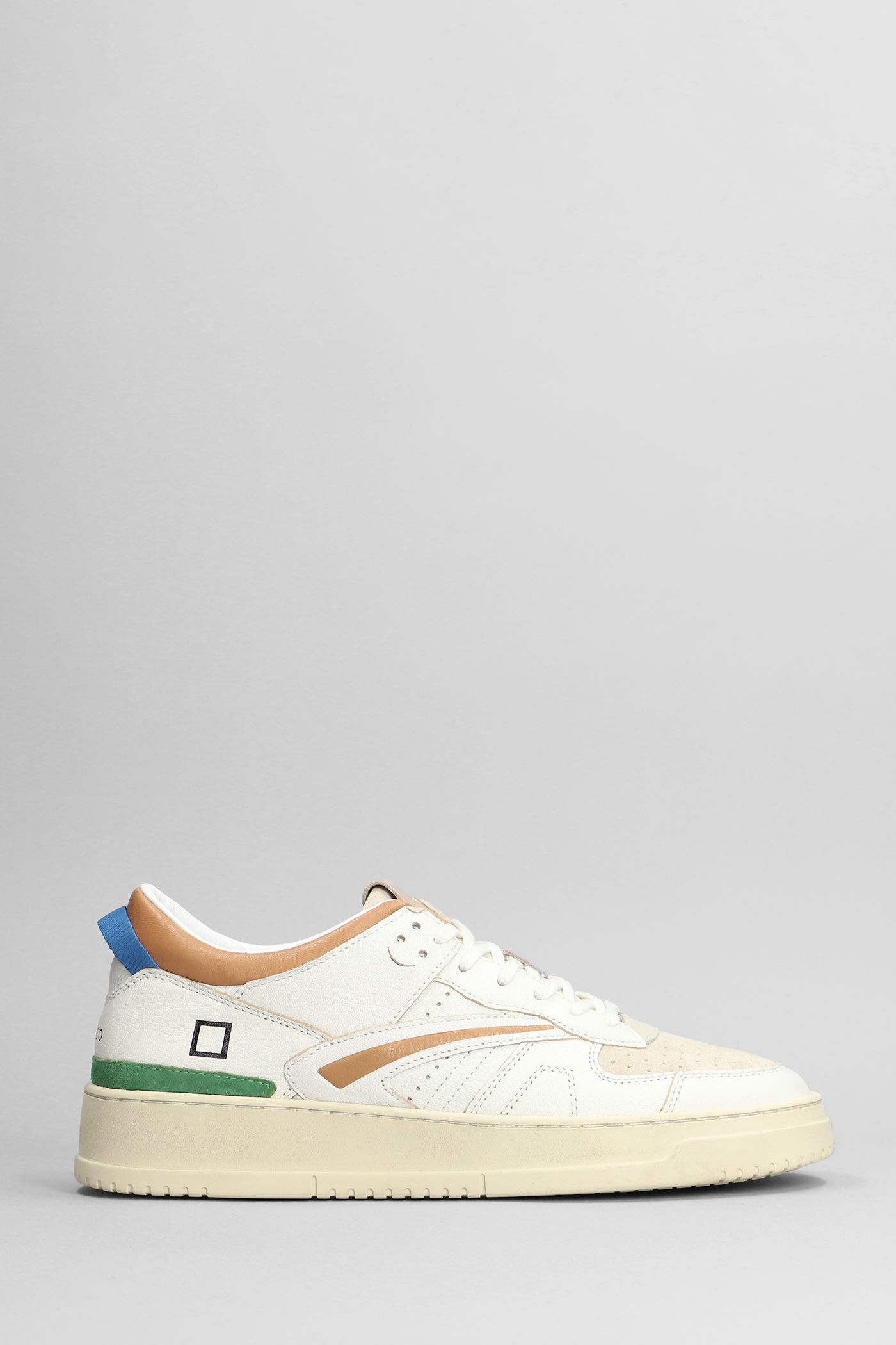 Torneo Sneakers In White Leather