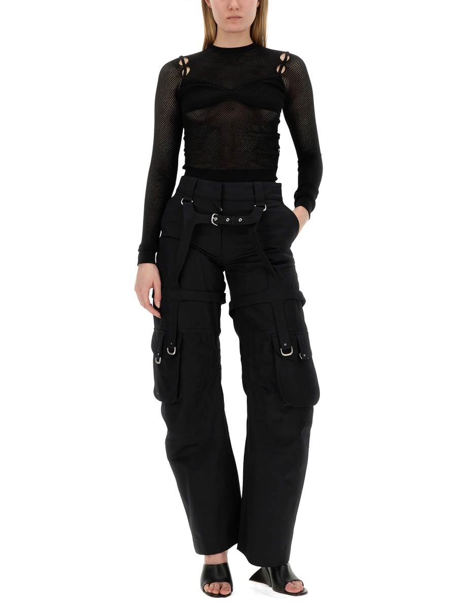 Shop Off-white Cargo Pants In Black