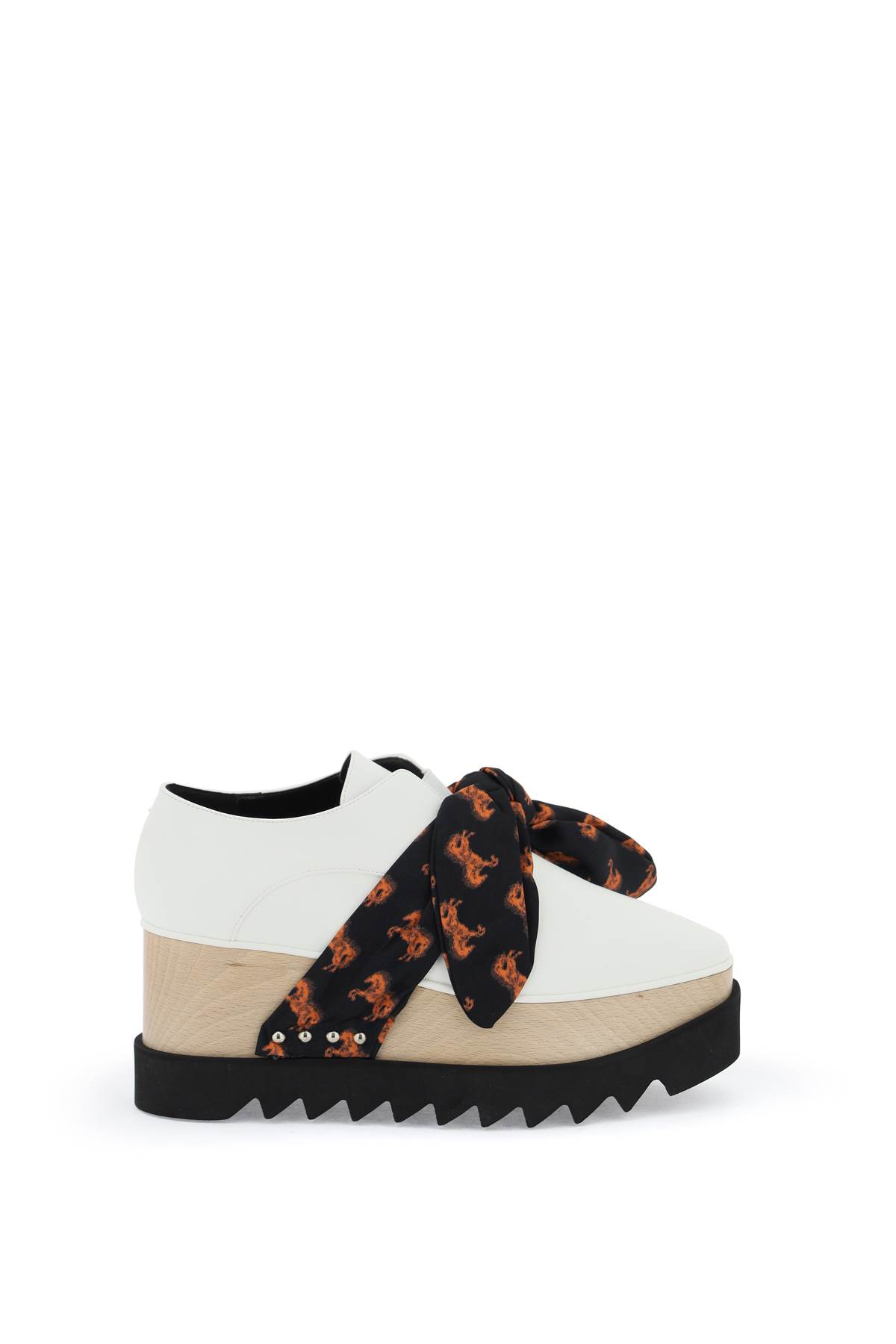 Platform Elyse Loafers Eith Printed Band