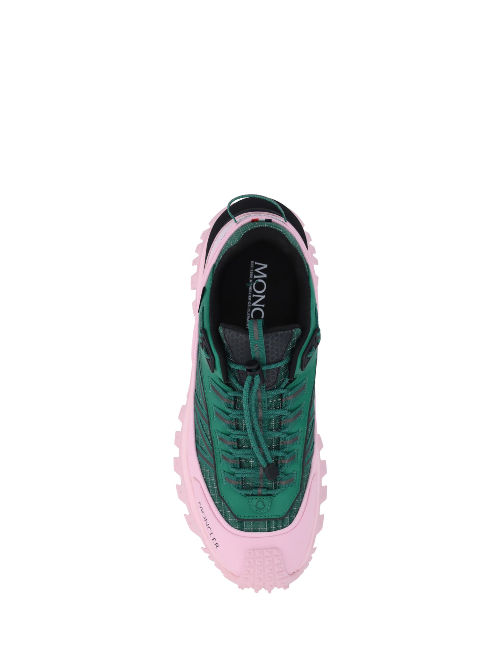 Shop Moncler Trailgrip Sneakers In Multicolour