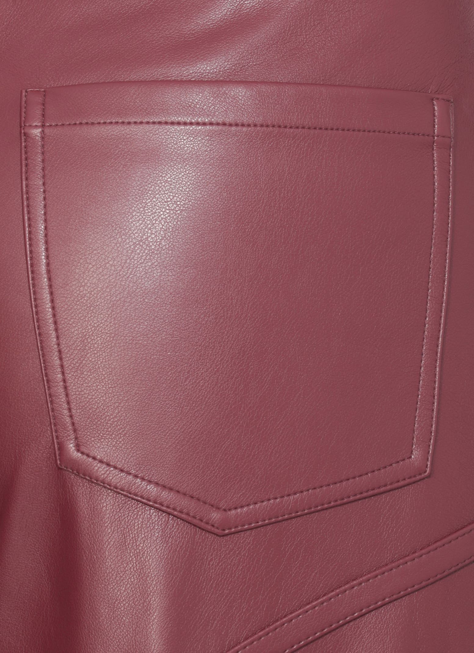Rotate Birger Christensen Rotate Burgundy Polyester Pants In Burgundy