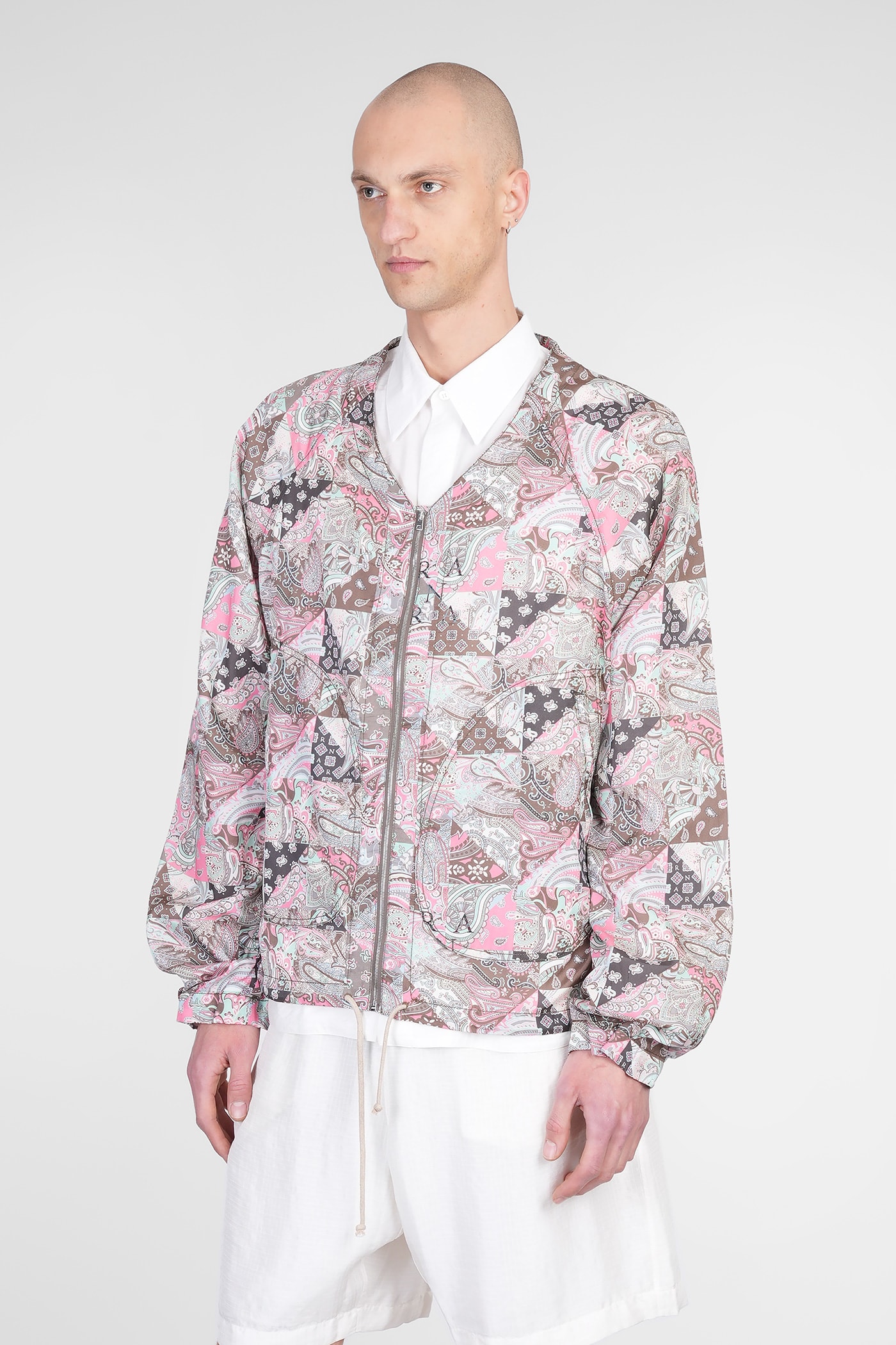 Ranra Rover Casual Jacket In Multicolor Viscose
