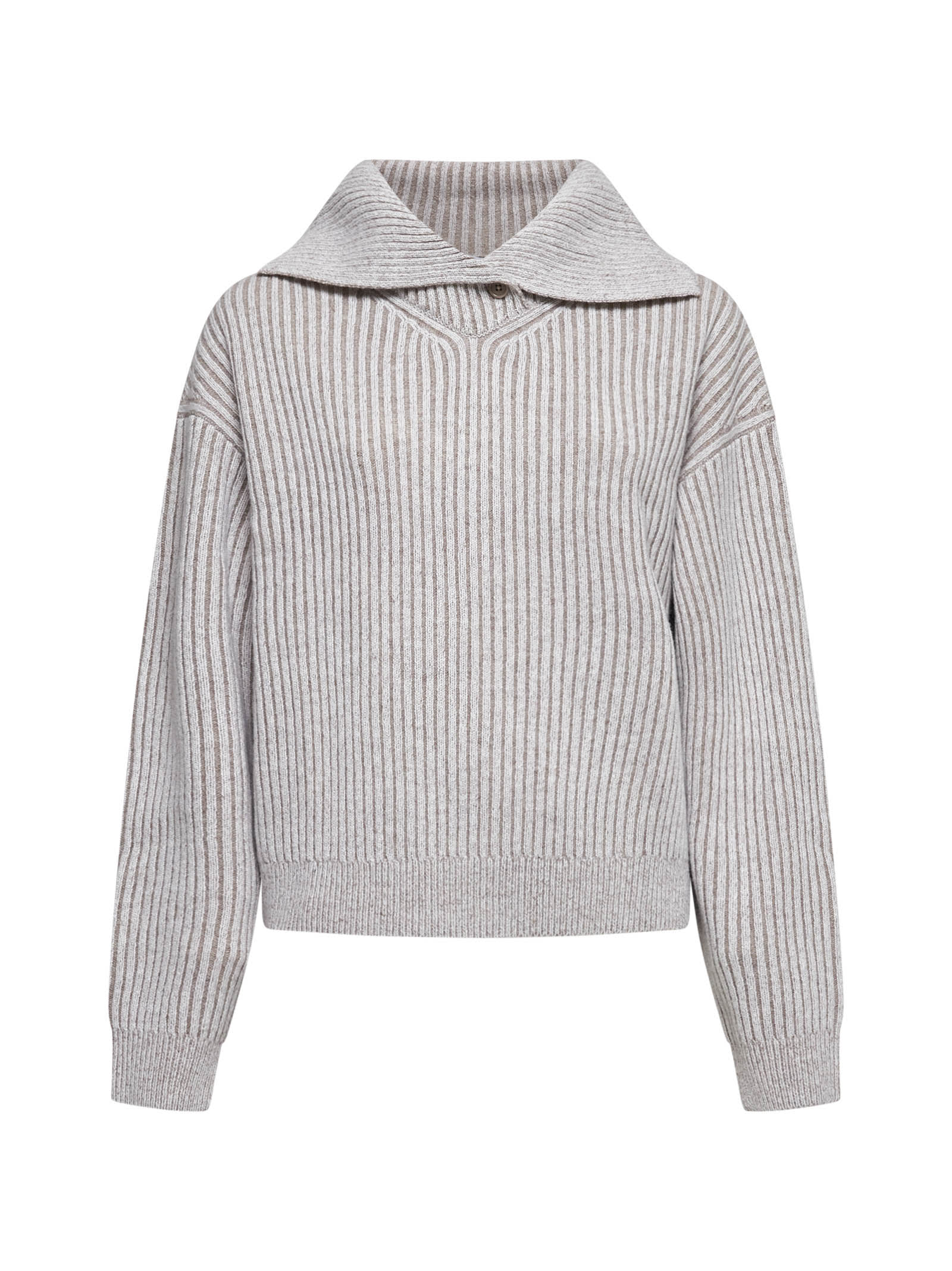 Shop Filippa K Sweater In Beige/white