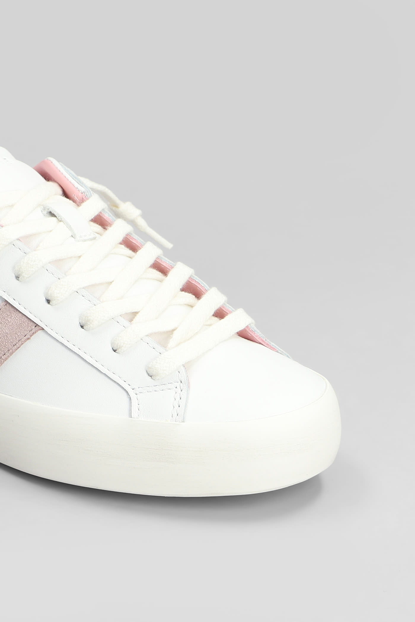 Shop Date Hill Low Sneakers In White Leather