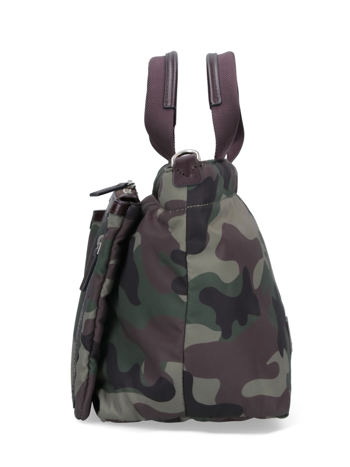 Anya Hindmarch Multi Pocket Camouflage Tote Bag In Green