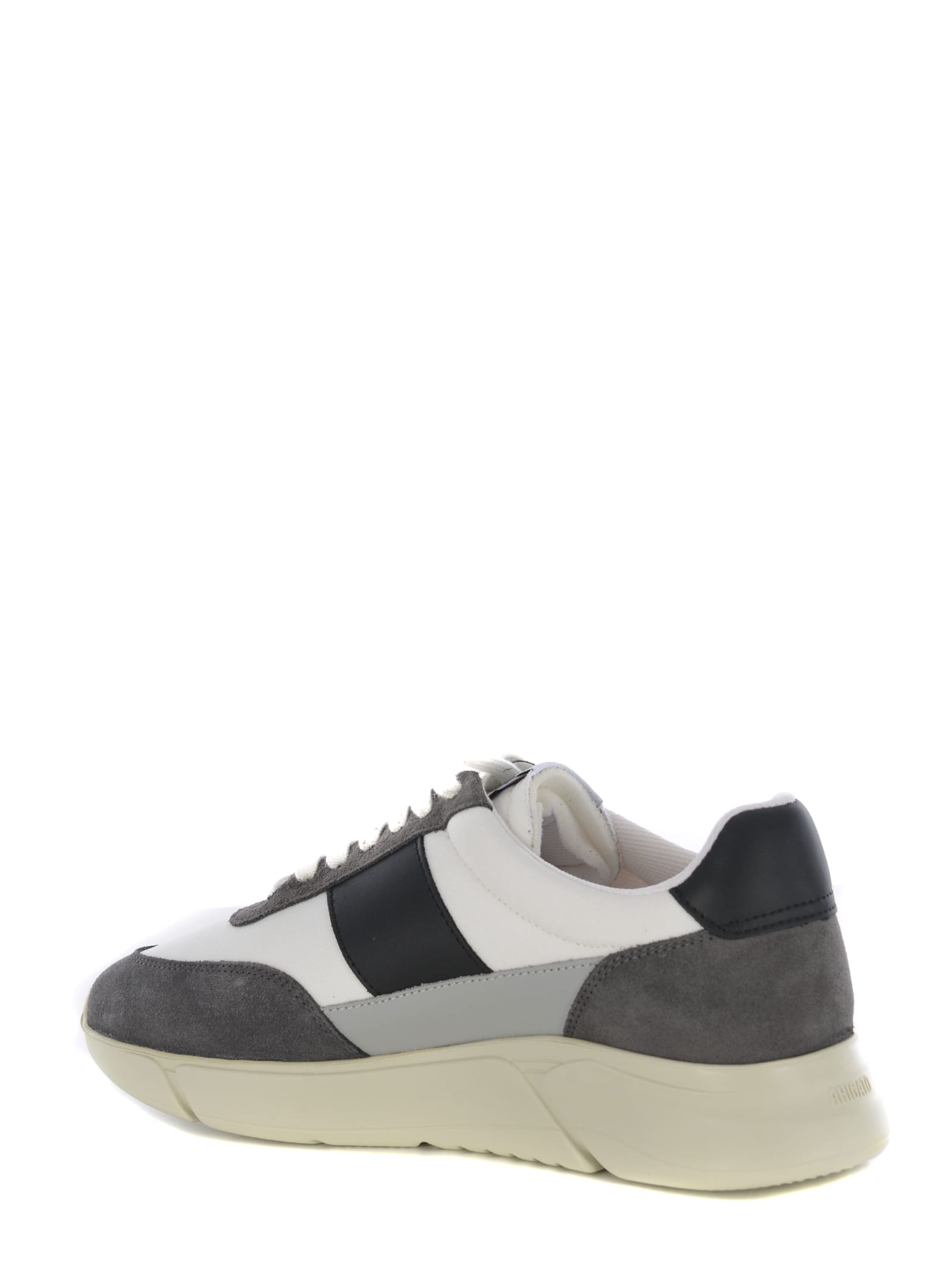 Shop Axel Arigato Sneakers  Genesi Vintage Made Of Leather In White