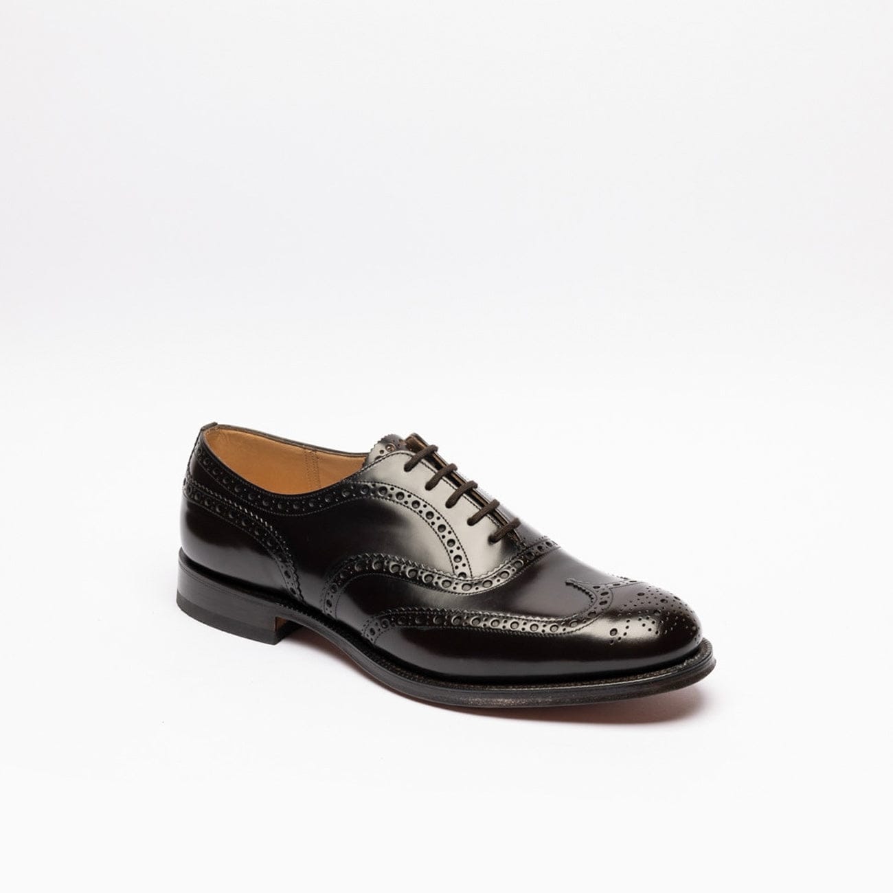 Burwood 81 Light Ebony Polishbinder Full Brogue Oxford Shoe