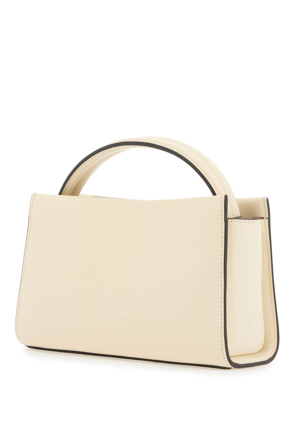 Shop Mulberry Mini Iris Handbag In Eggshell