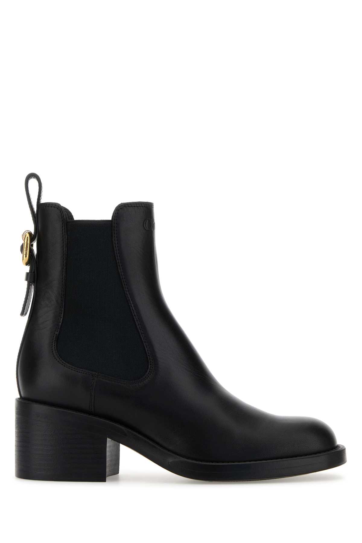 Chloé Dakota Ankle Boots Featuring Block Heel In Black