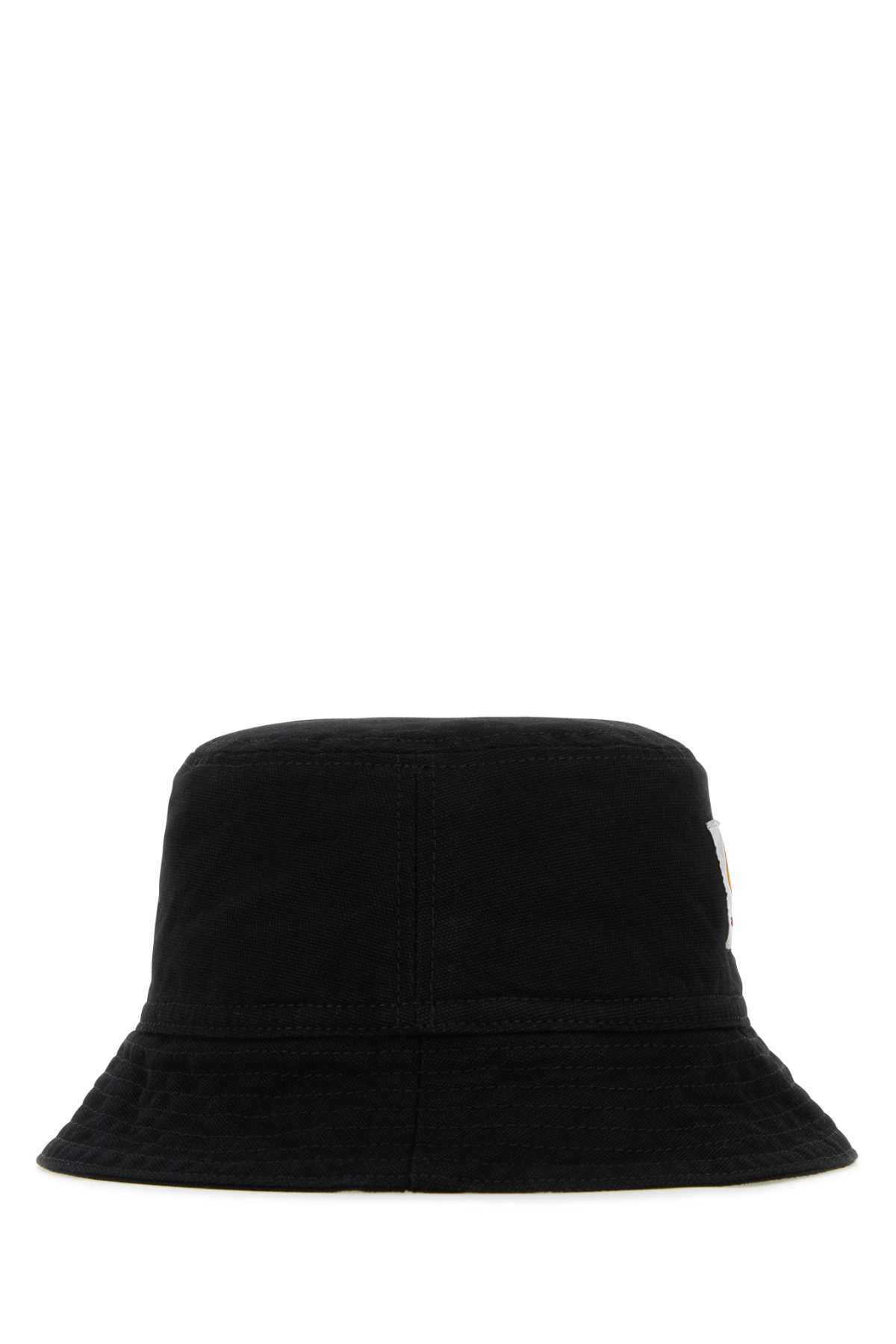 Carhartt Black Cotton Bayfield Bucket Hat In Blk