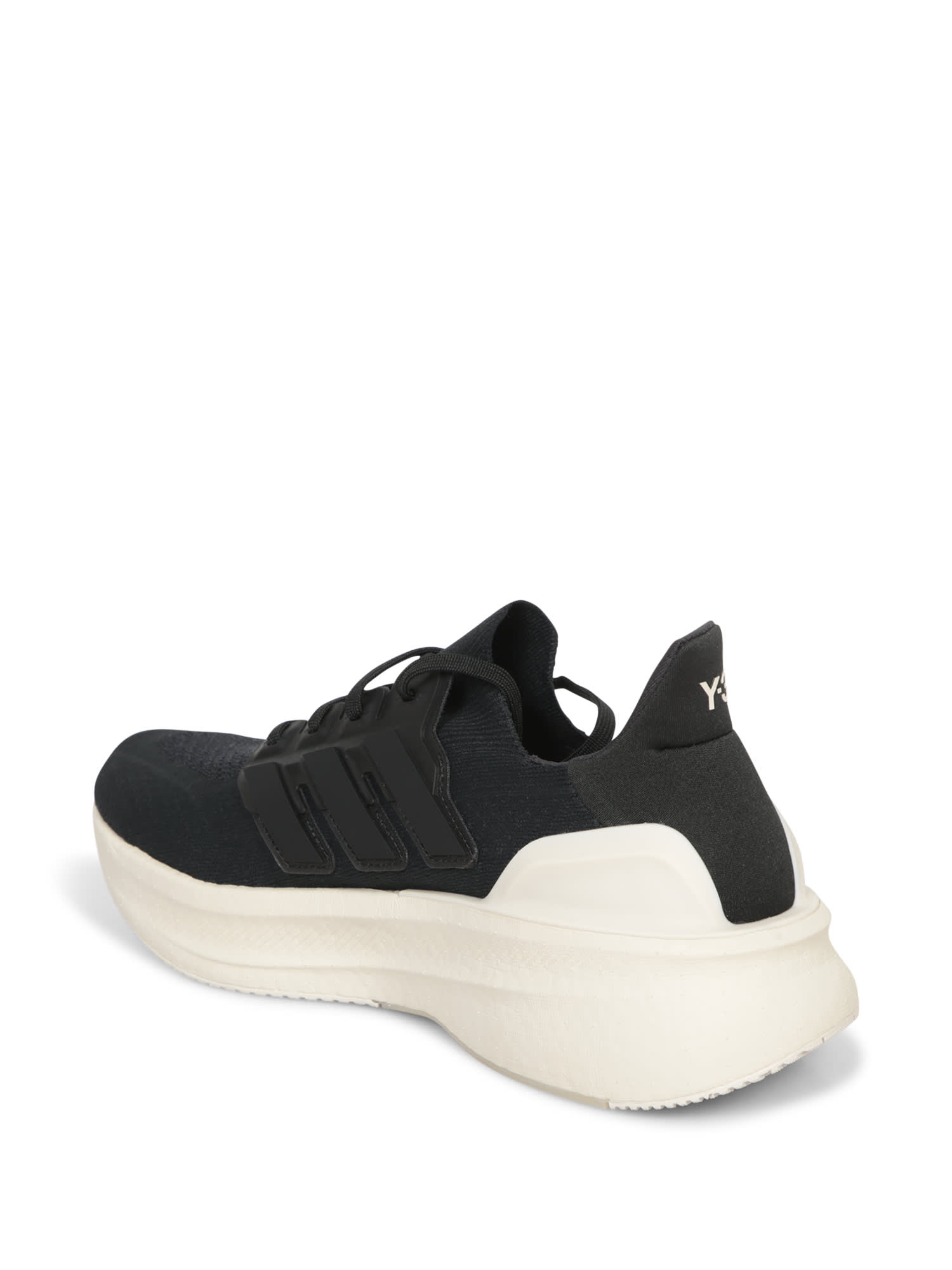 Shop Y-3 Ultraboost 5 Black/beige Sneakers