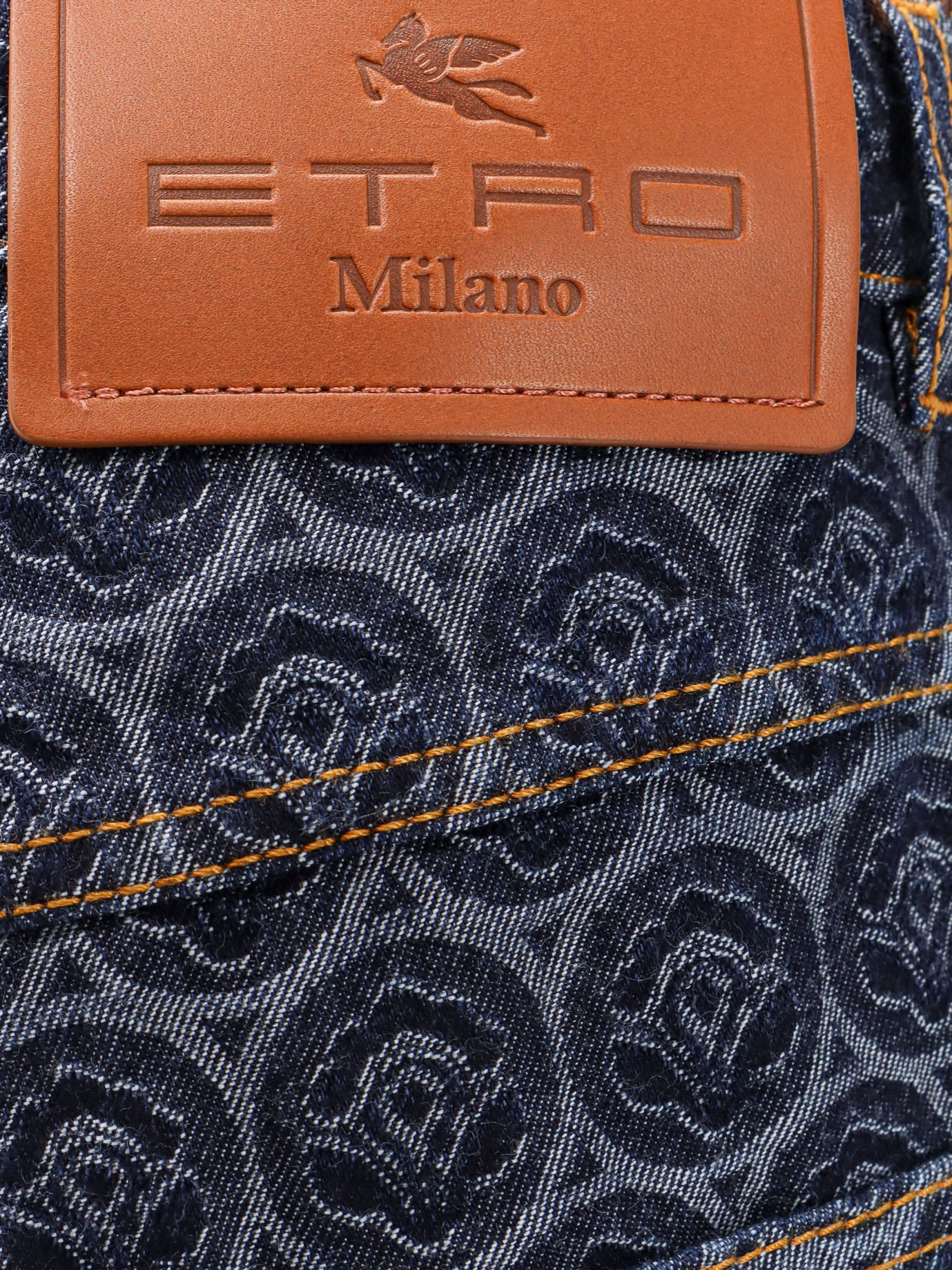 Shop Etro Jeans In Blue