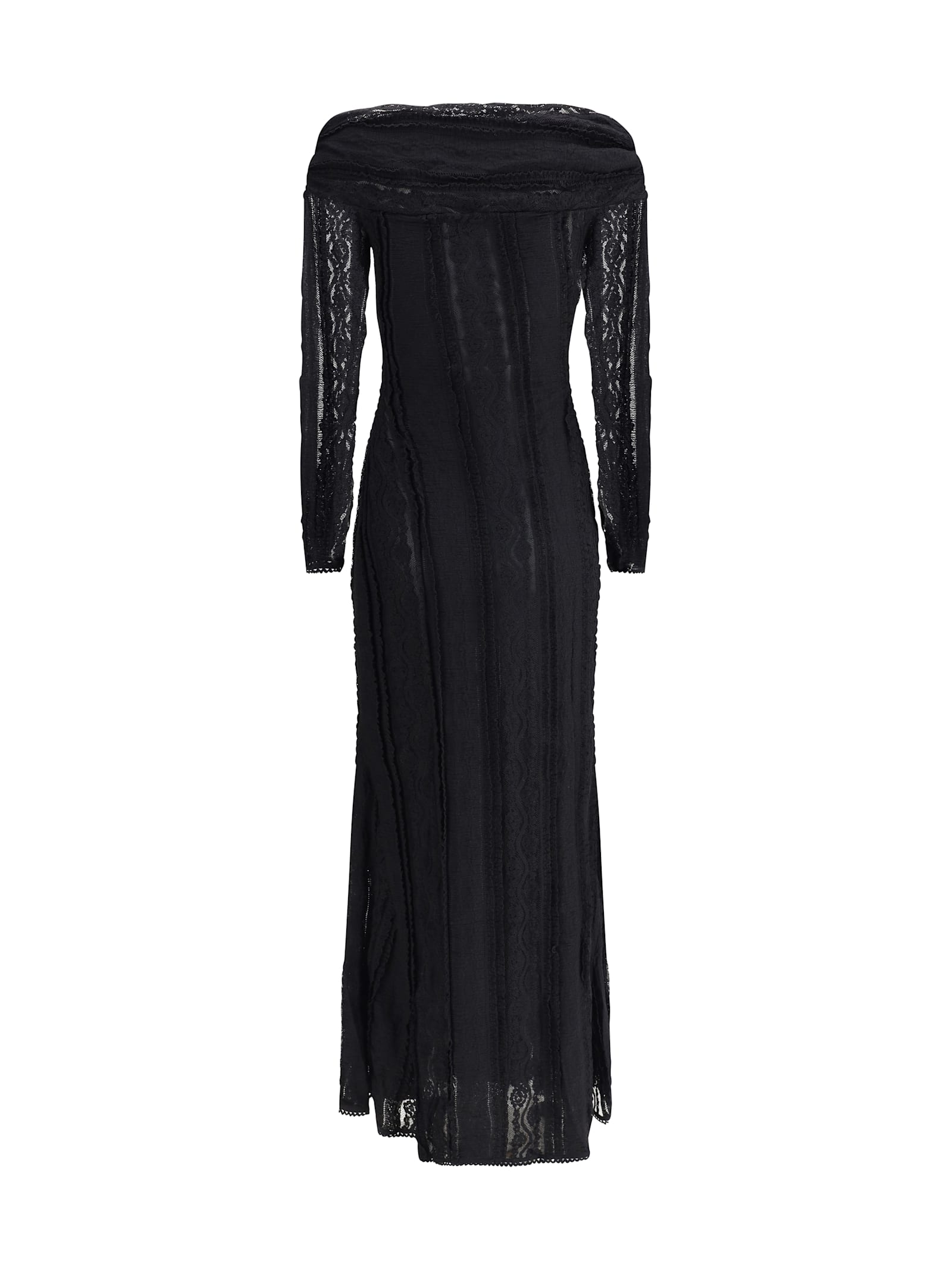 Charo Ruiz Lace Off-the-shoulder Minerva Dress