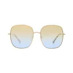 Shop Chloé Ce172s 43724895 Gold Gradient Yellow