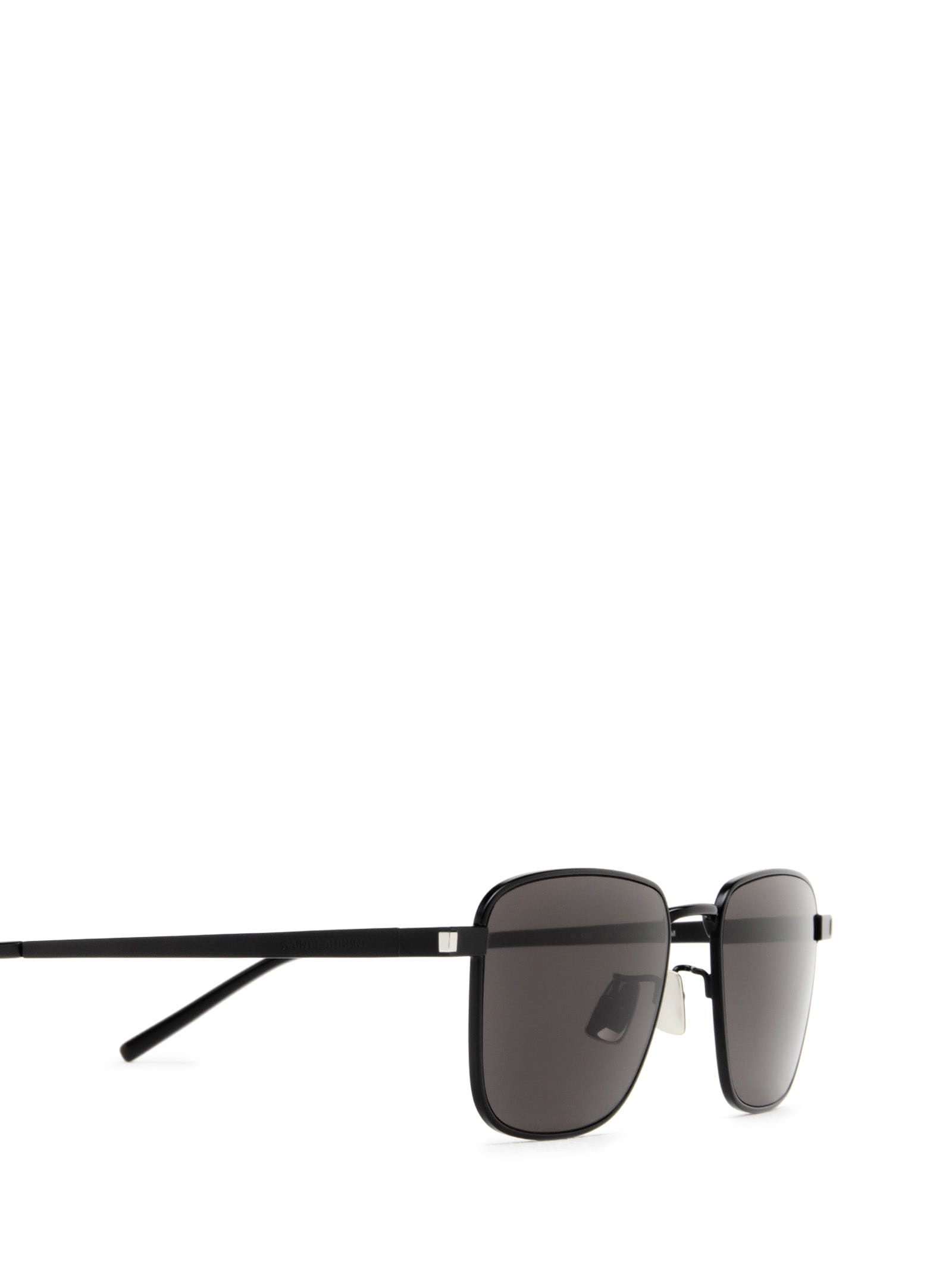 Shop Saint Laurent Sl 529 Black Sunglasses