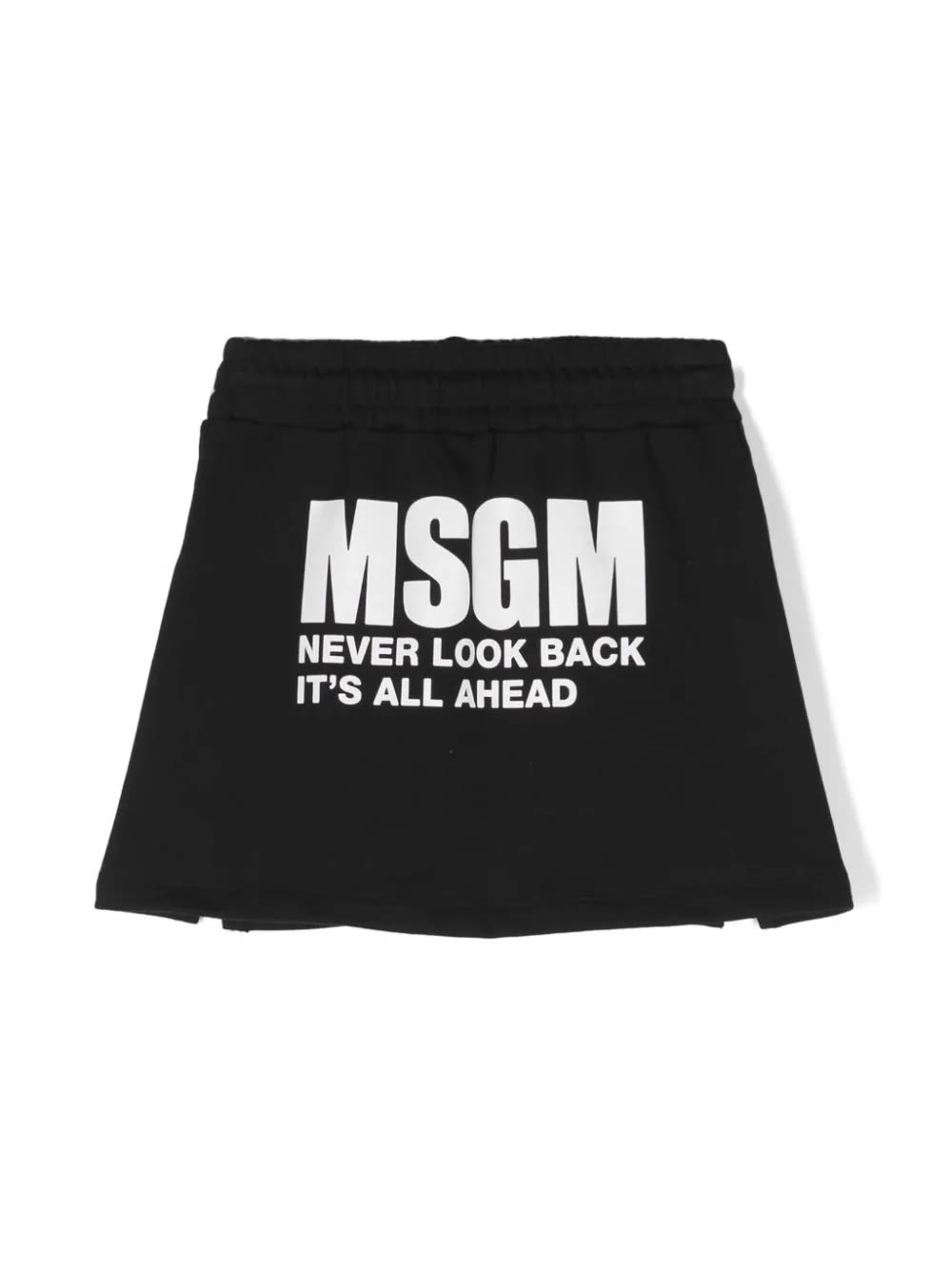 Shop Msgm Gonna Con Logo In Black