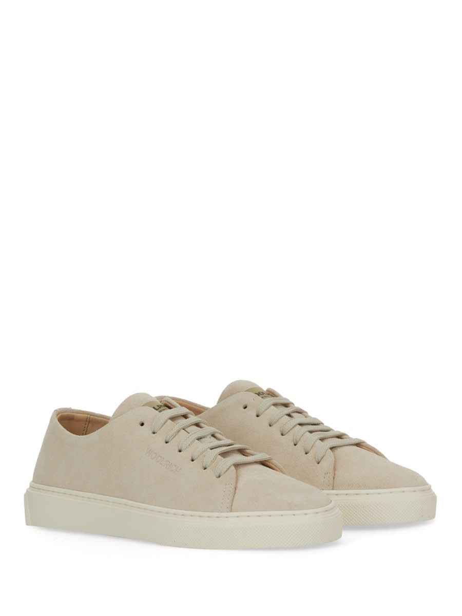 Woolrich Women's Cloud Court Sneaker In Beige