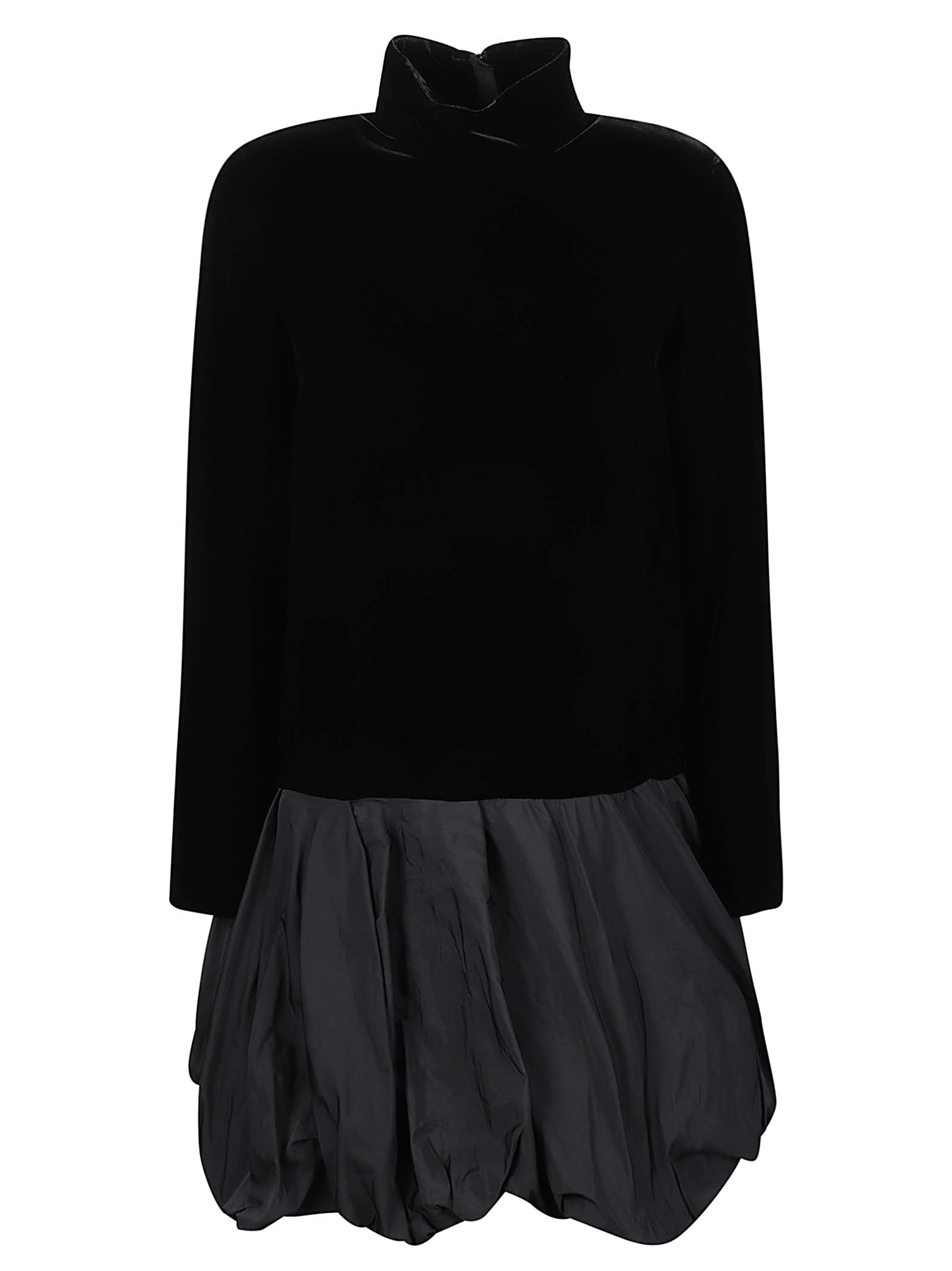 Shop Max Mara Osso Dress In Black