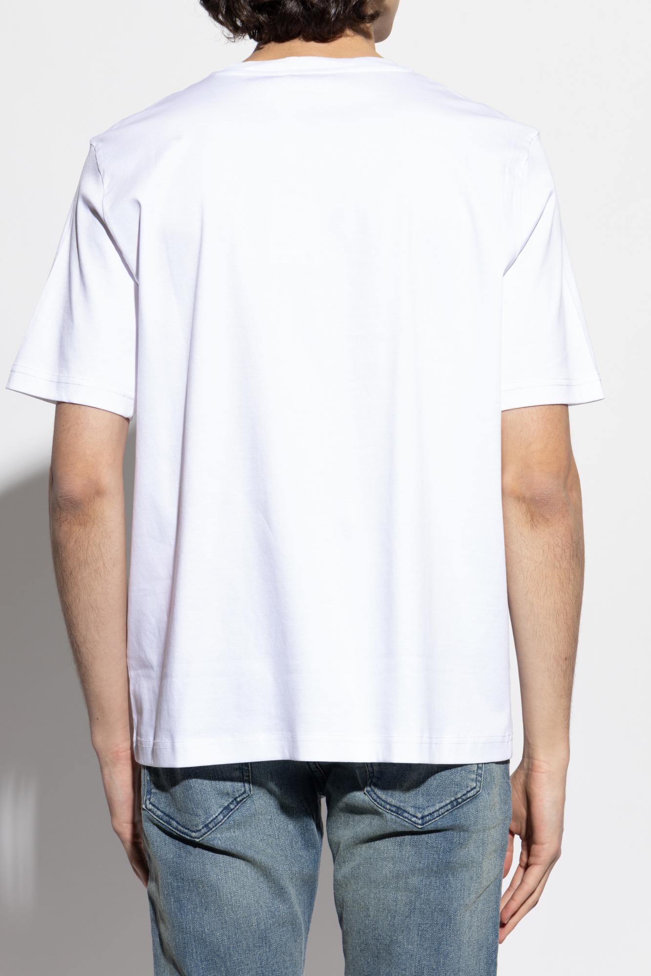 Diesel Short-sleeved T-shirt In Black