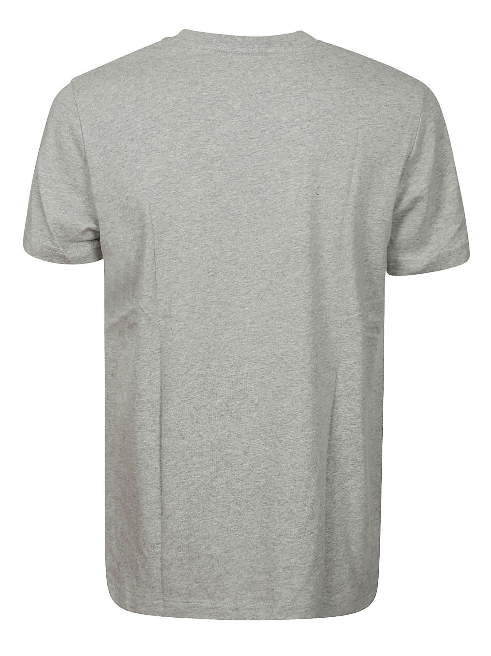 Shop Apc T-shirt Martin In Plb Heathered Light Grey