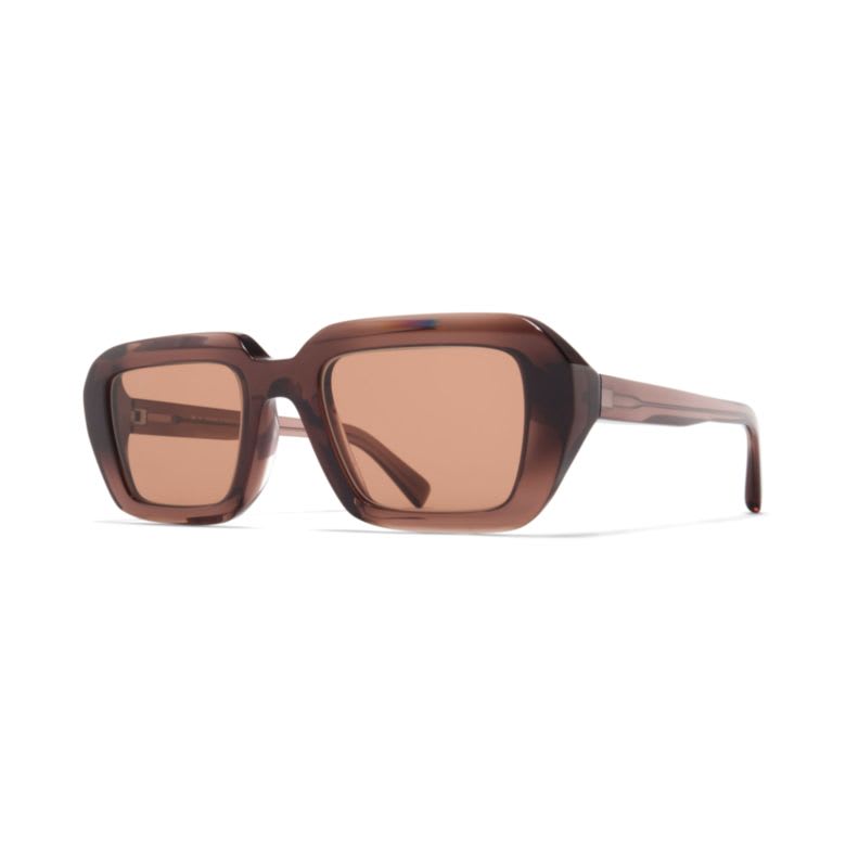 Mykita Nima408 C204 Maroon Shiny Sil In Brown