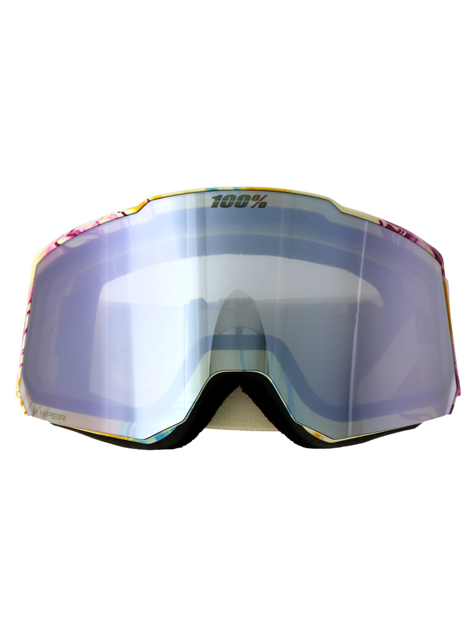 100% Snowcraft S Sunglasses In Silencio / Silver