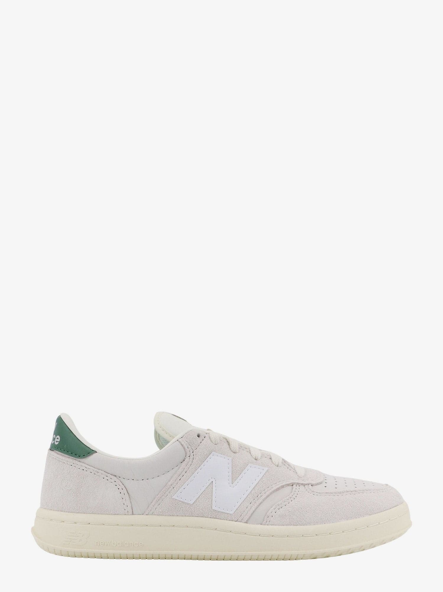 New Balance Ct500 Perforated Suede Low-top Sneakers In Beige
