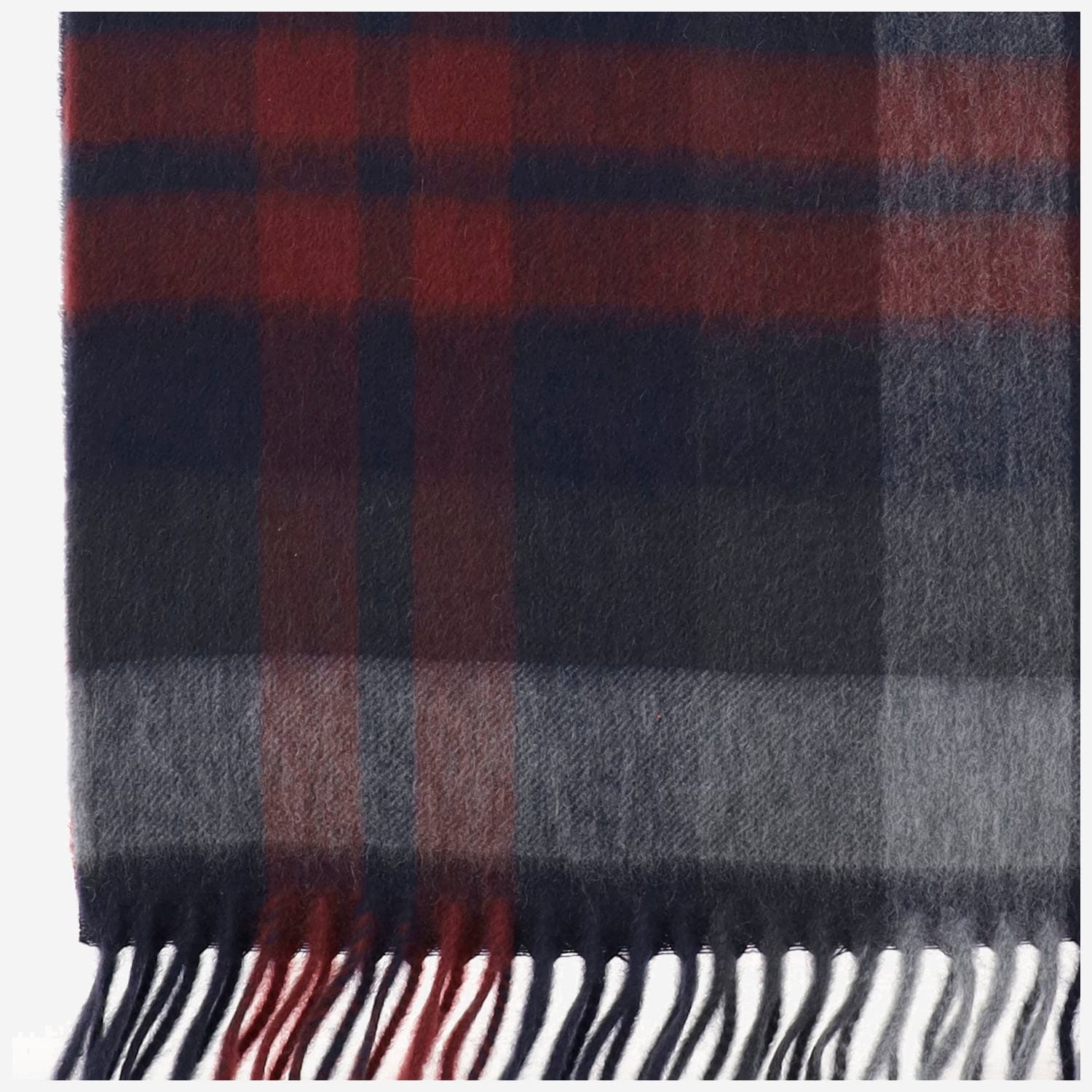 Shop Alex Begg Cashmere Scarf In Red