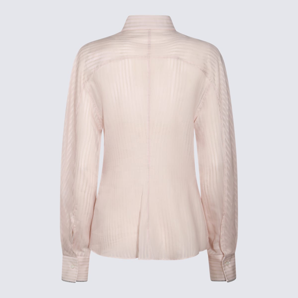 Brunello Cucinelli Shirts In Pale Pink