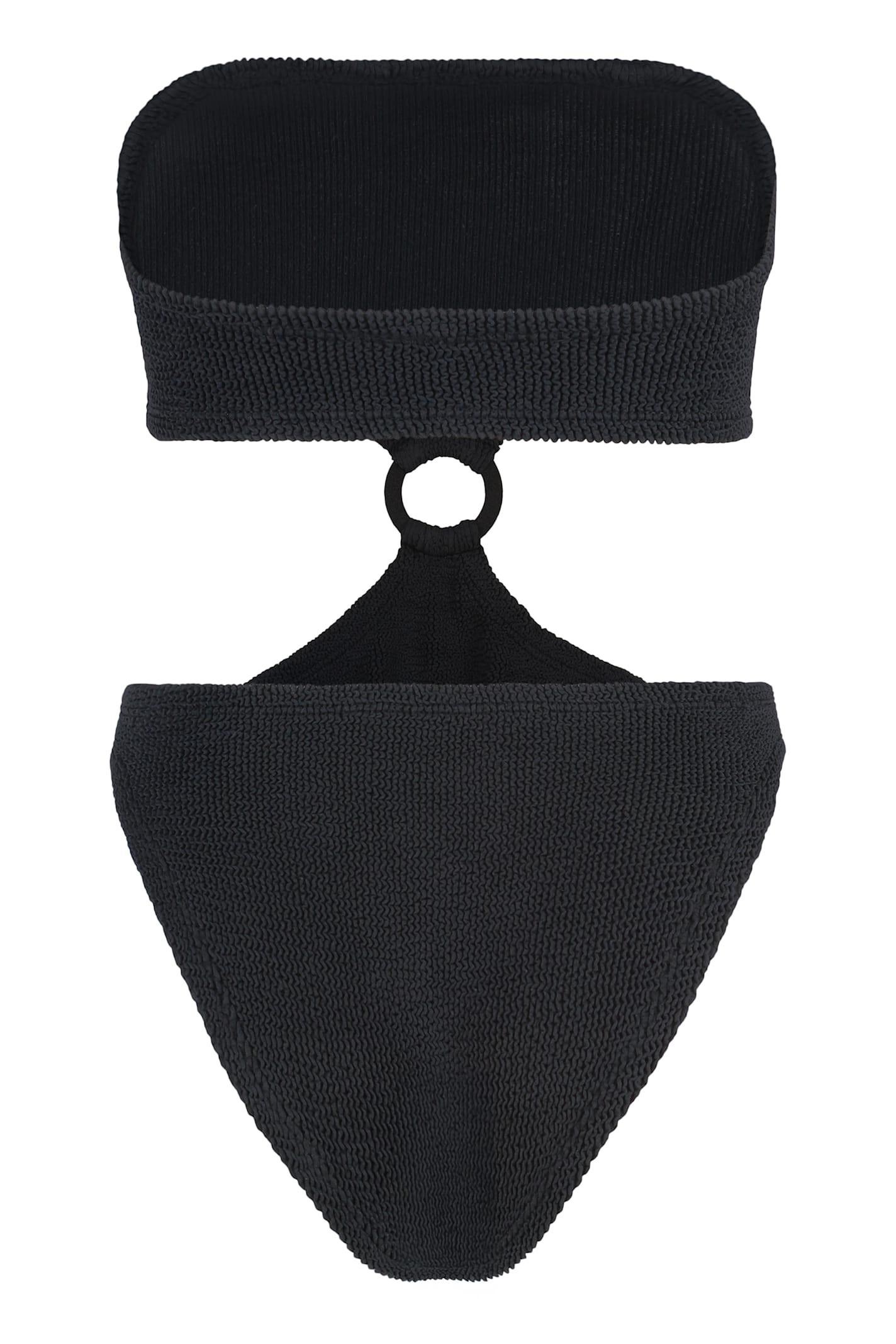 Hunza G Jerry Swim Strapless High-cut Ring Detail