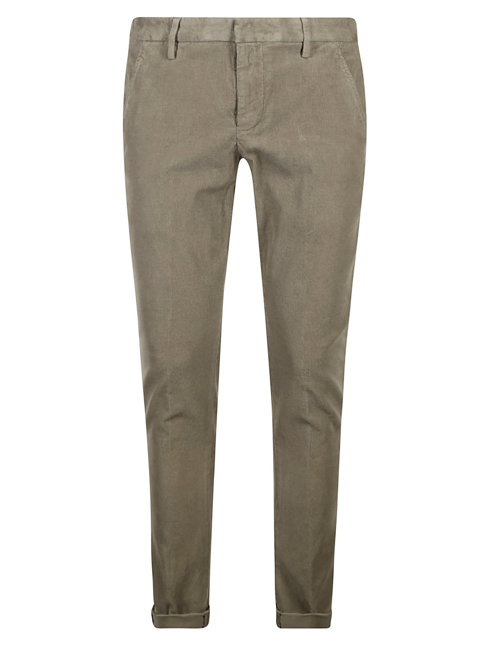 Dondup Belt Loop Casual Pants In Tortora