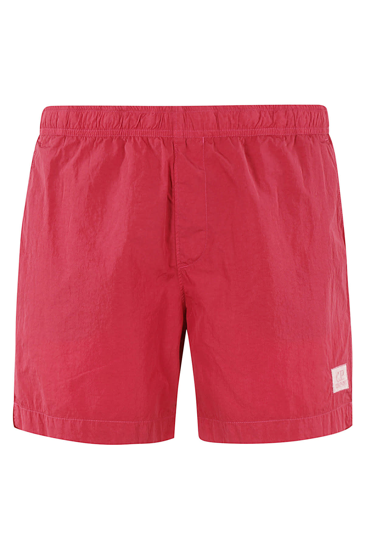 C.p. Company Eco-chrome R Short Swim Shorts In Pink