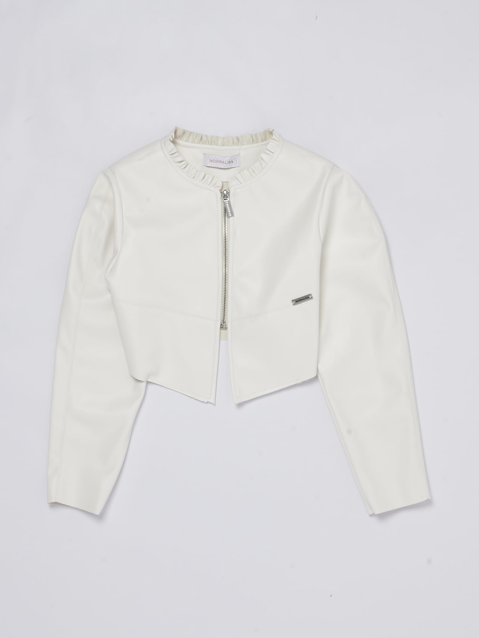 Monnalisa Kids' Jacket Jacket In Bianco