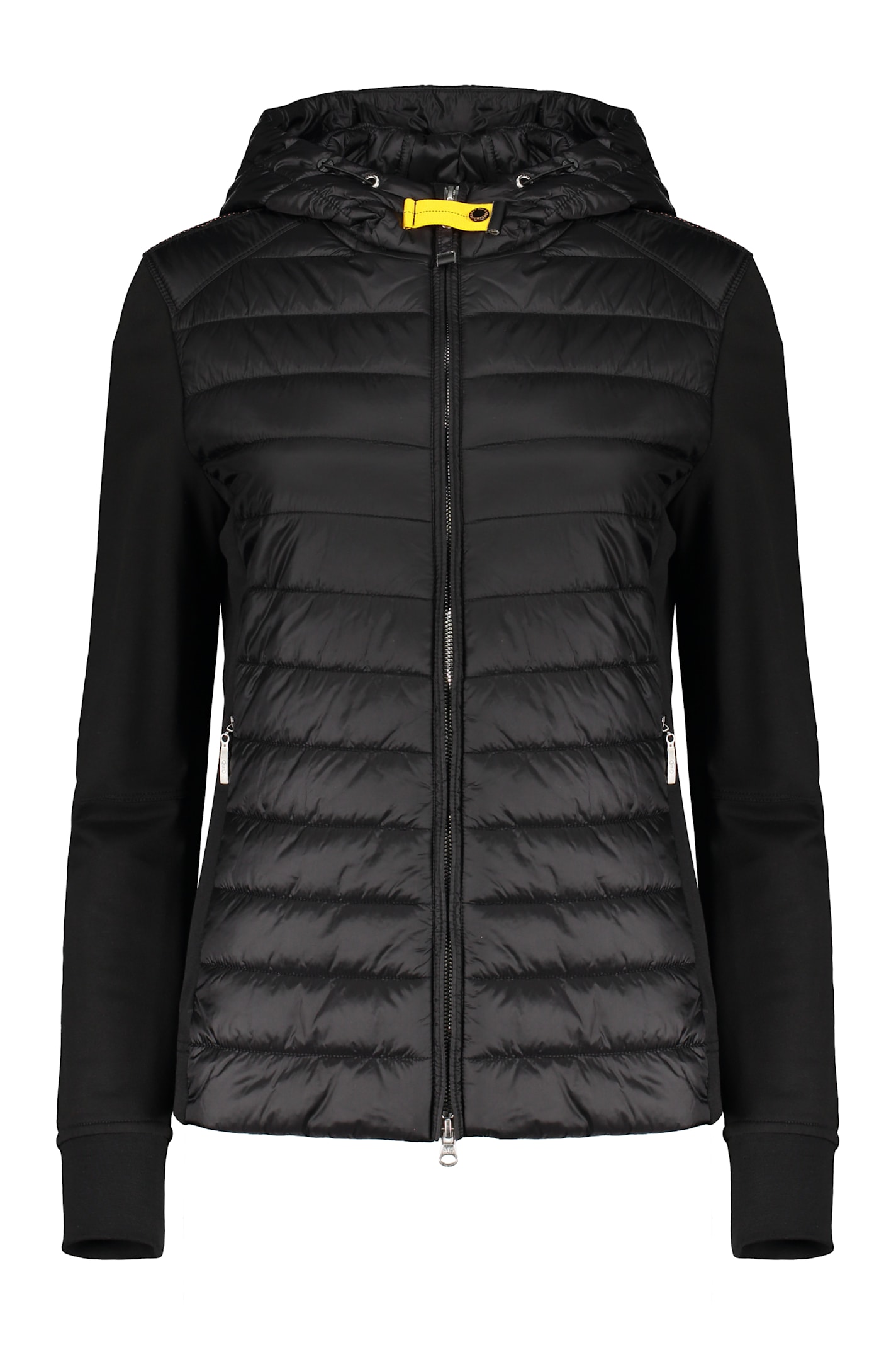 Parajumpers Lightweight Padded Jacket With Elegant Hood In Black
