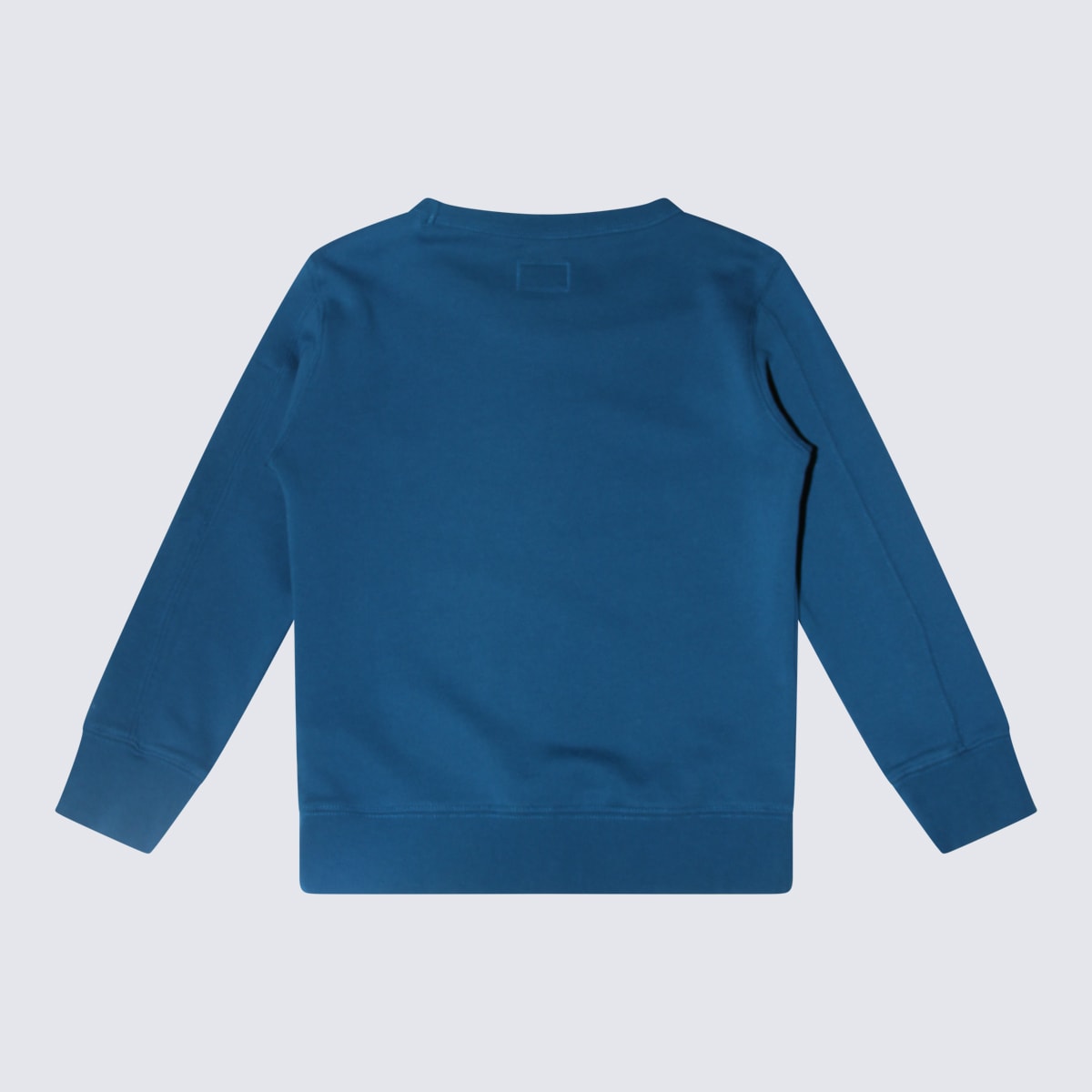 Shop C.p. Company Blue Cotton Sweatshirt In Ink Blue