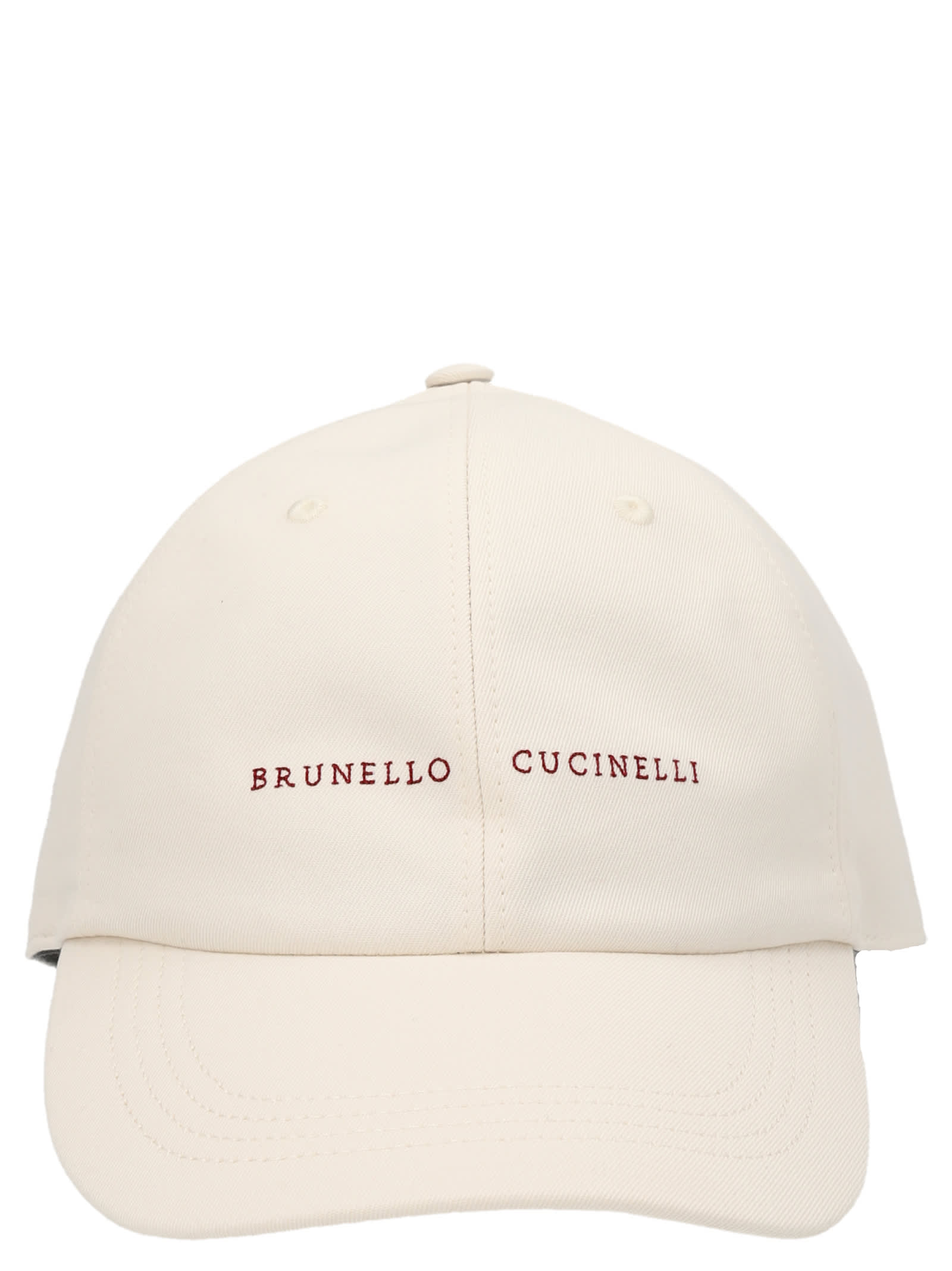 BRUNELLO CUCINELLI LOGO EMBROIDERY CAP