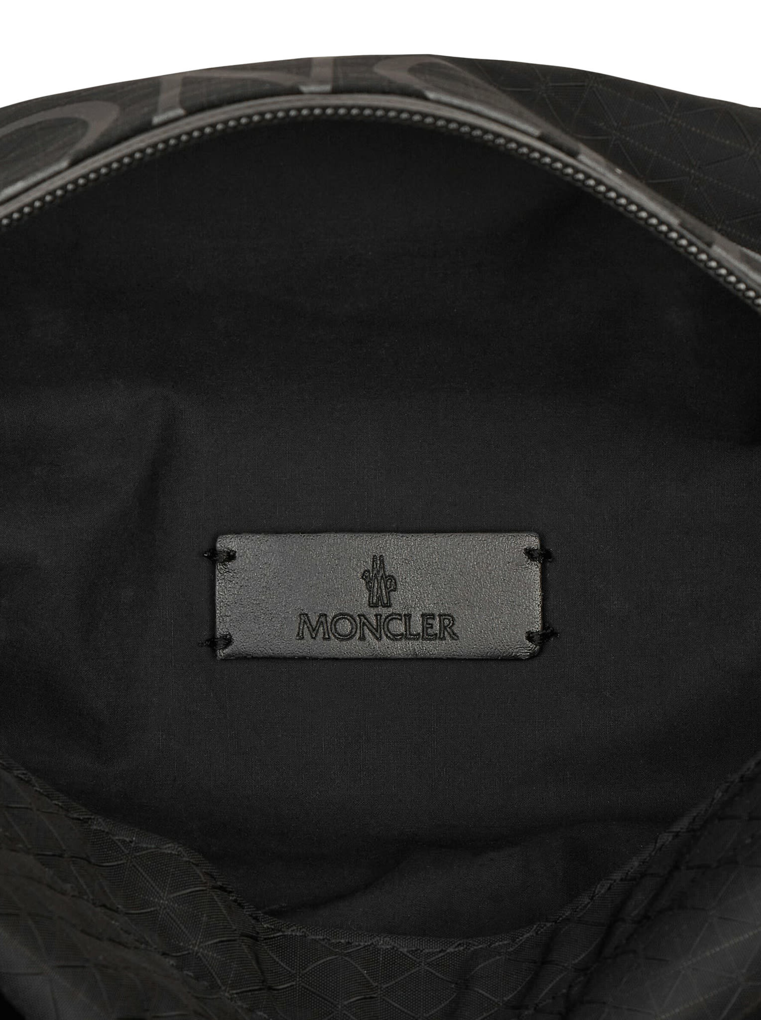 Shop Moncler Alchemy Belt Bag In Black