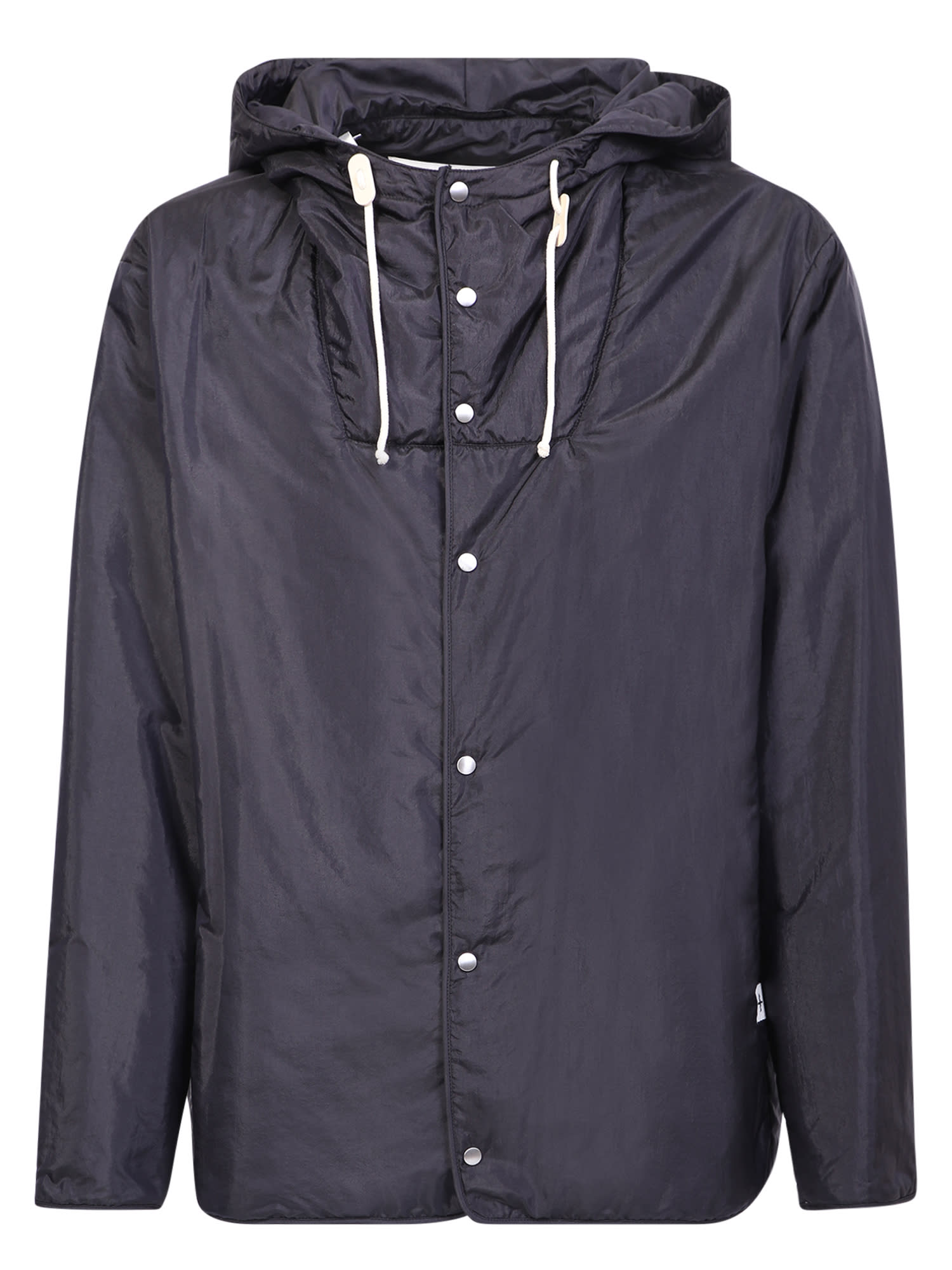 Nylon Dark Blue Parka